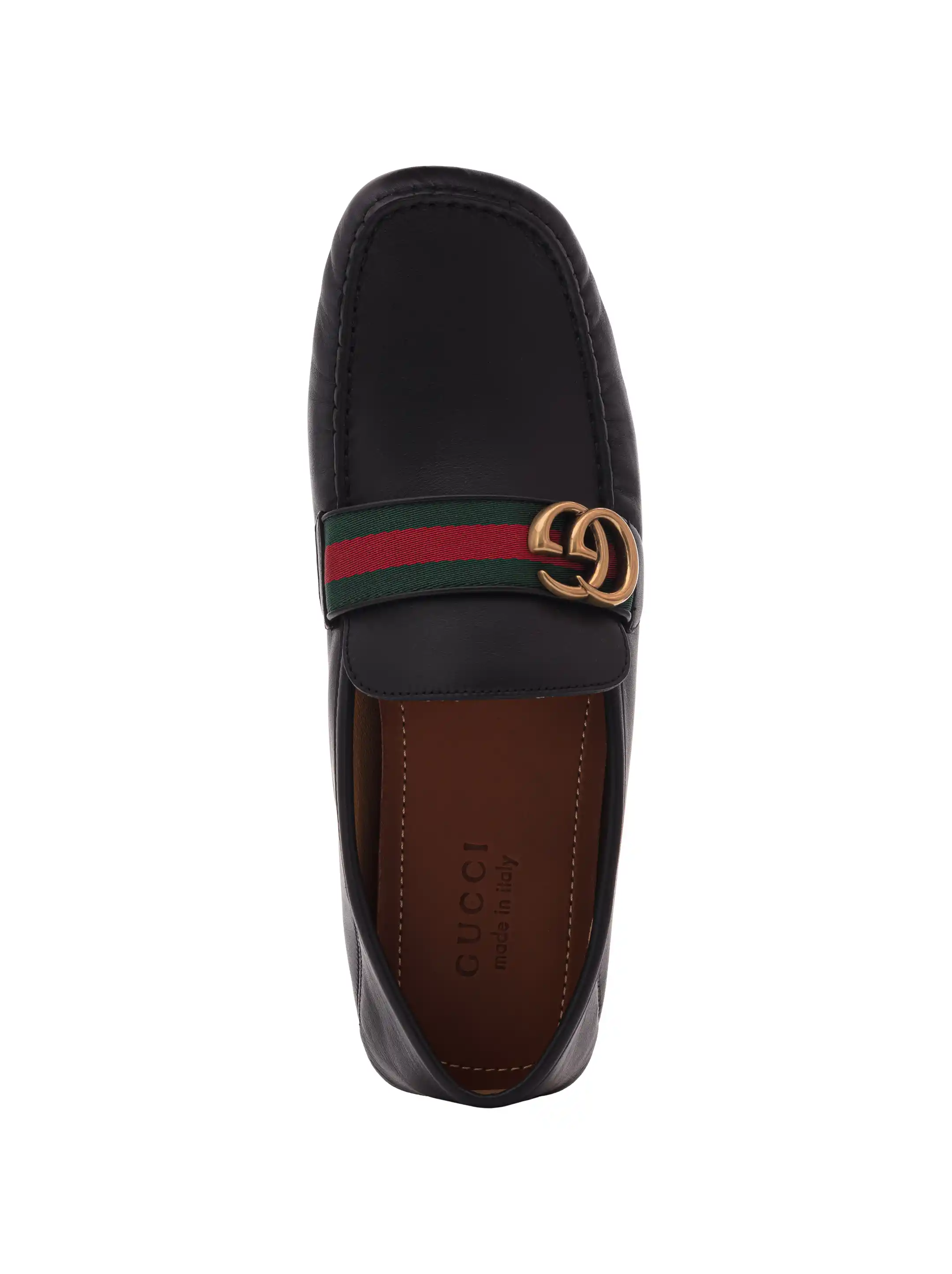 Gucci women's Double G leather moccasins - buy for 372800 KZT in