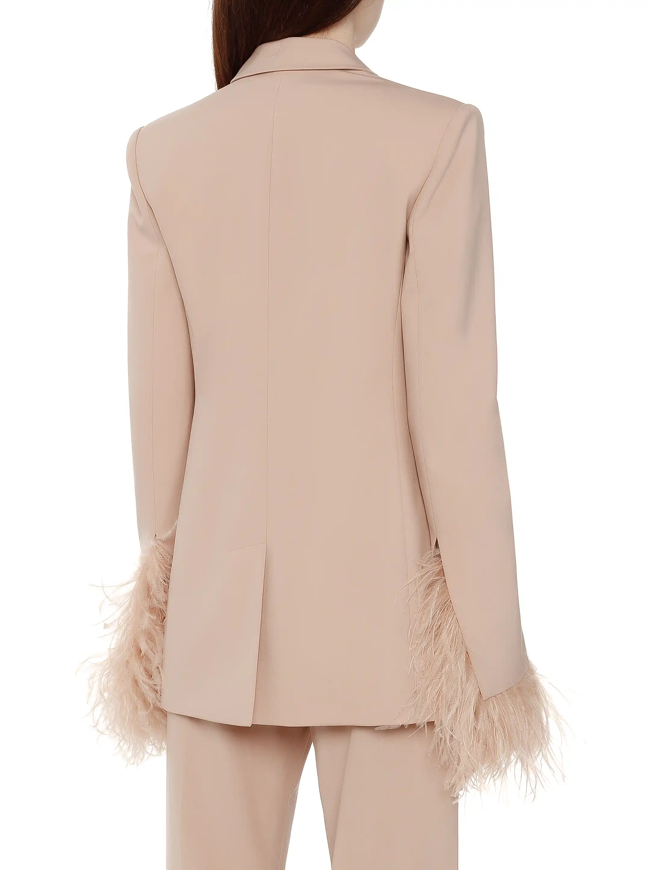 Valentino Garavani women's Single-breasted blazer with feathers
