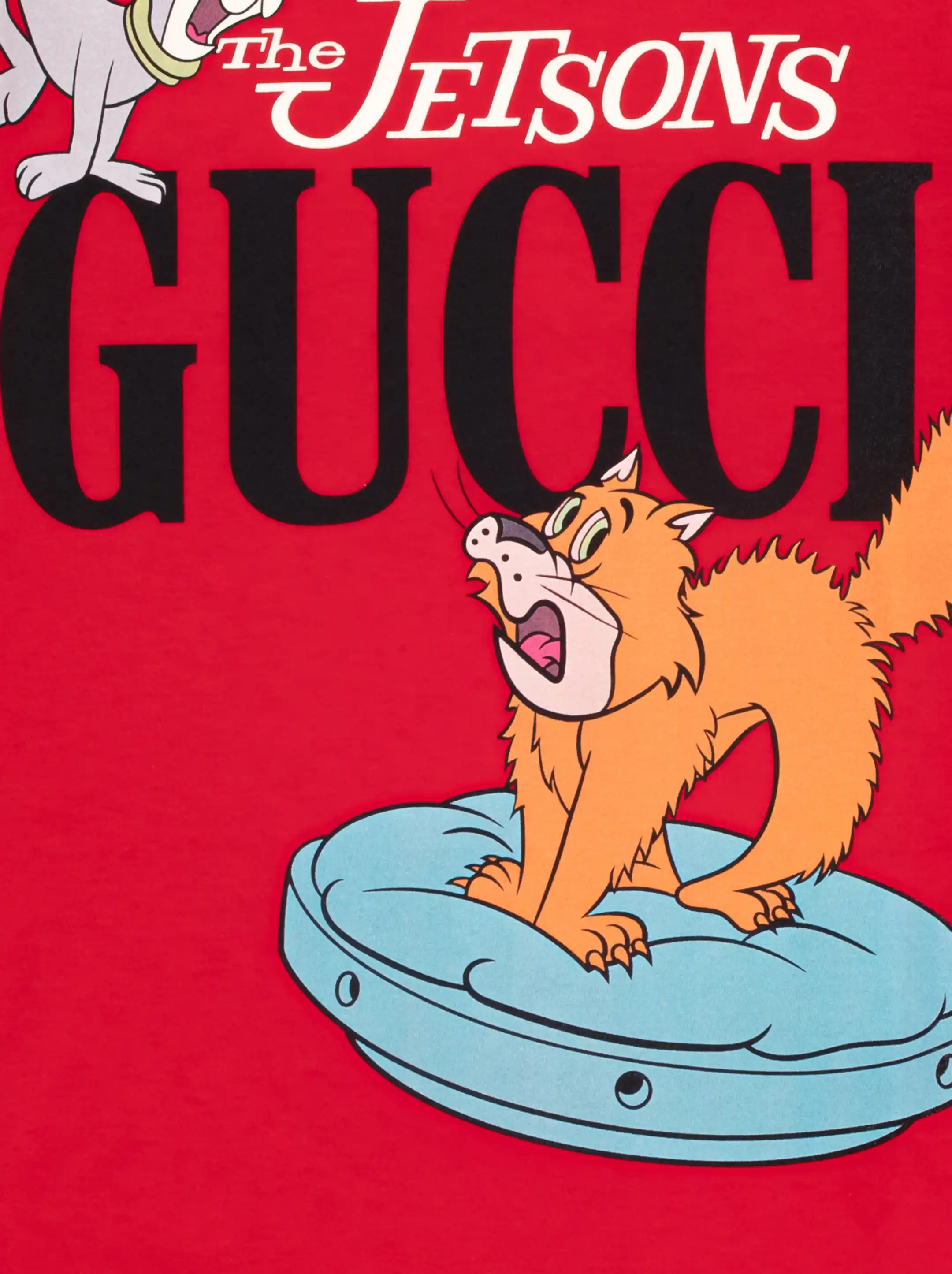 Хлопковая футболка The Jetsons Gucci для женщин - купить за 133900