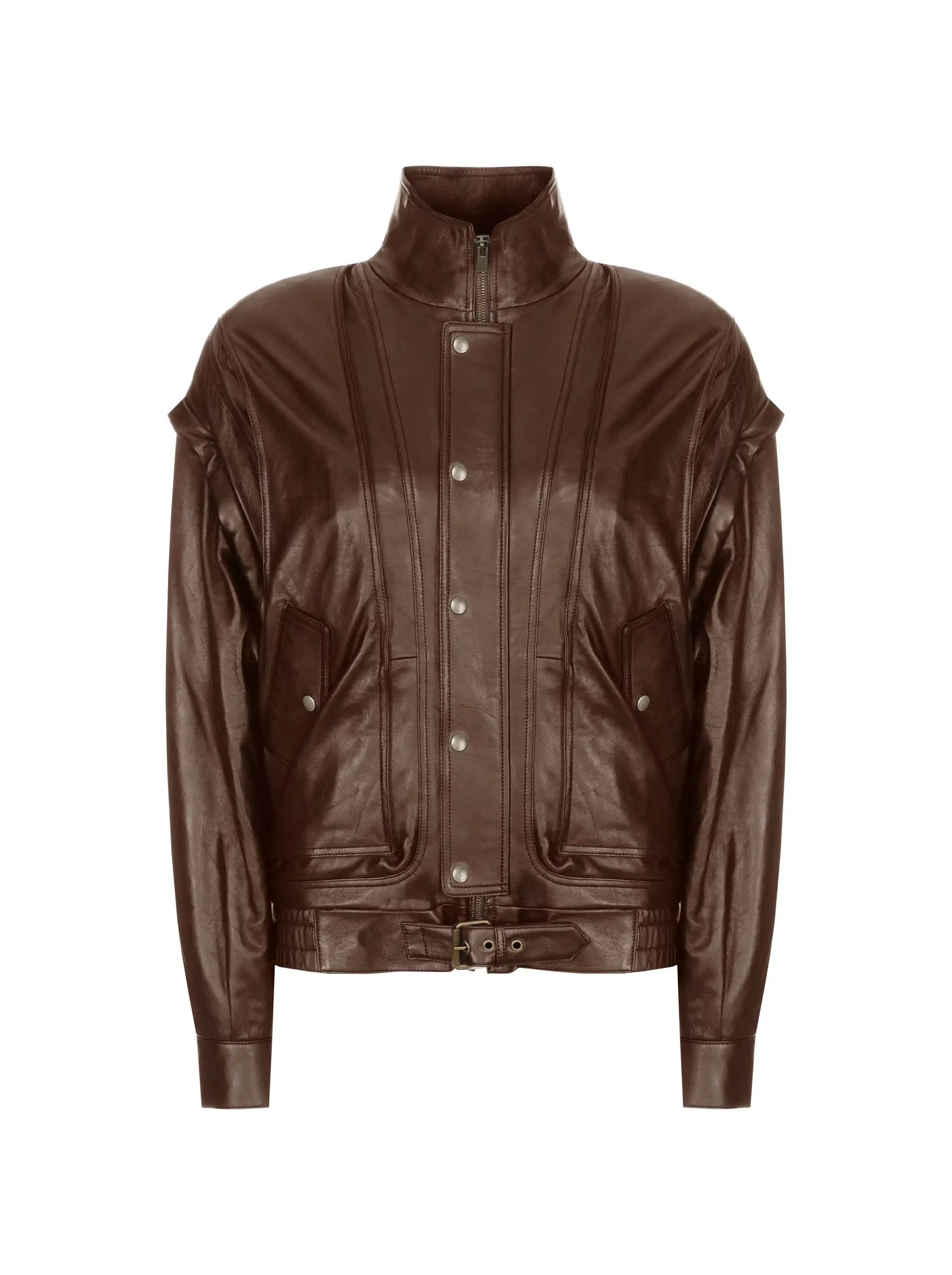 Saint Laurent women's Leather jacket-transformer - buy for 3718000