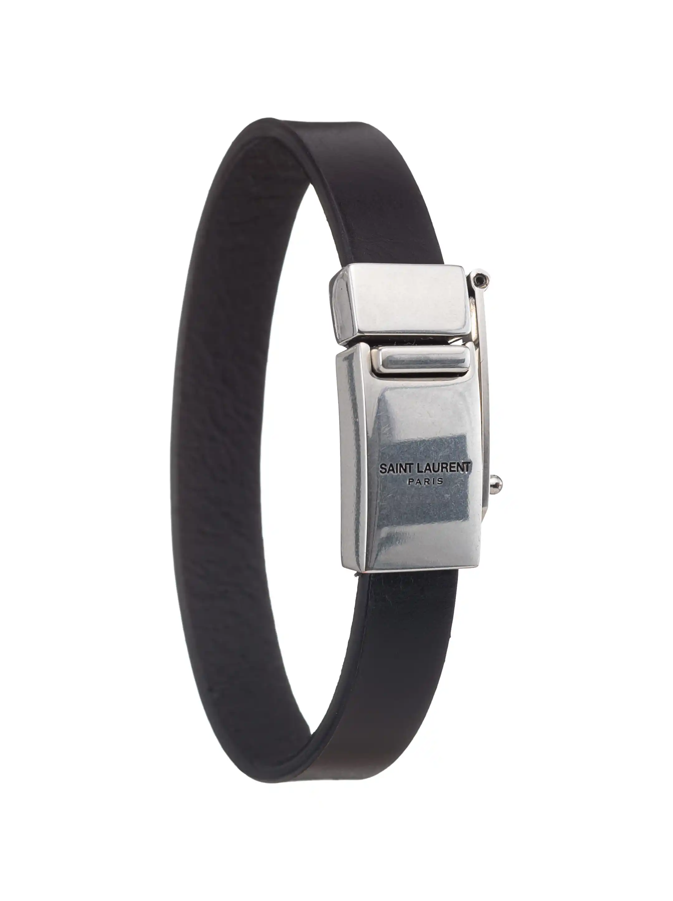 Saint Laurent women's Vintage leather bracelet - buy for 289400