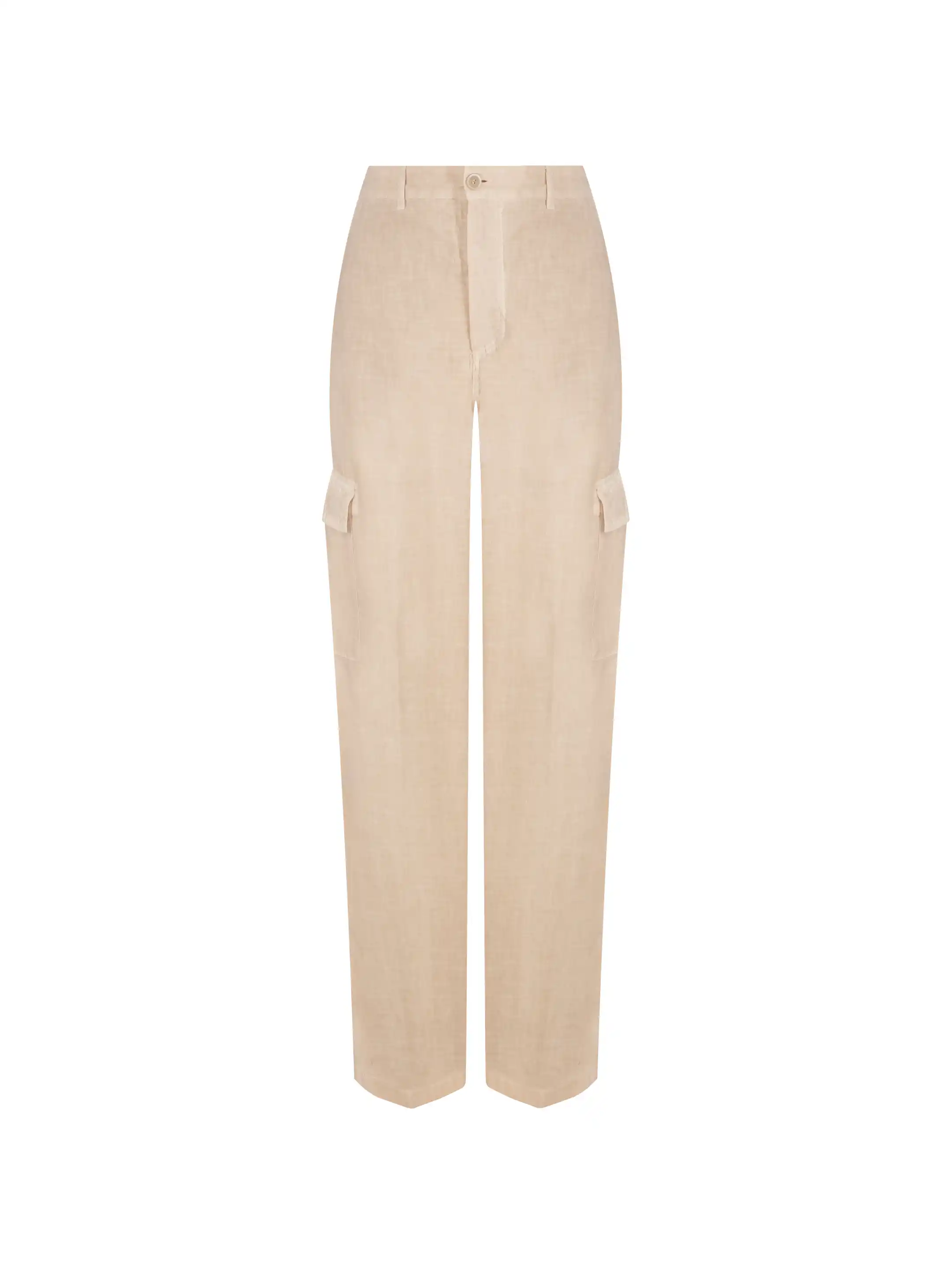 120% Lino women's Linen cargo pants - buy for 61250 KZT in the