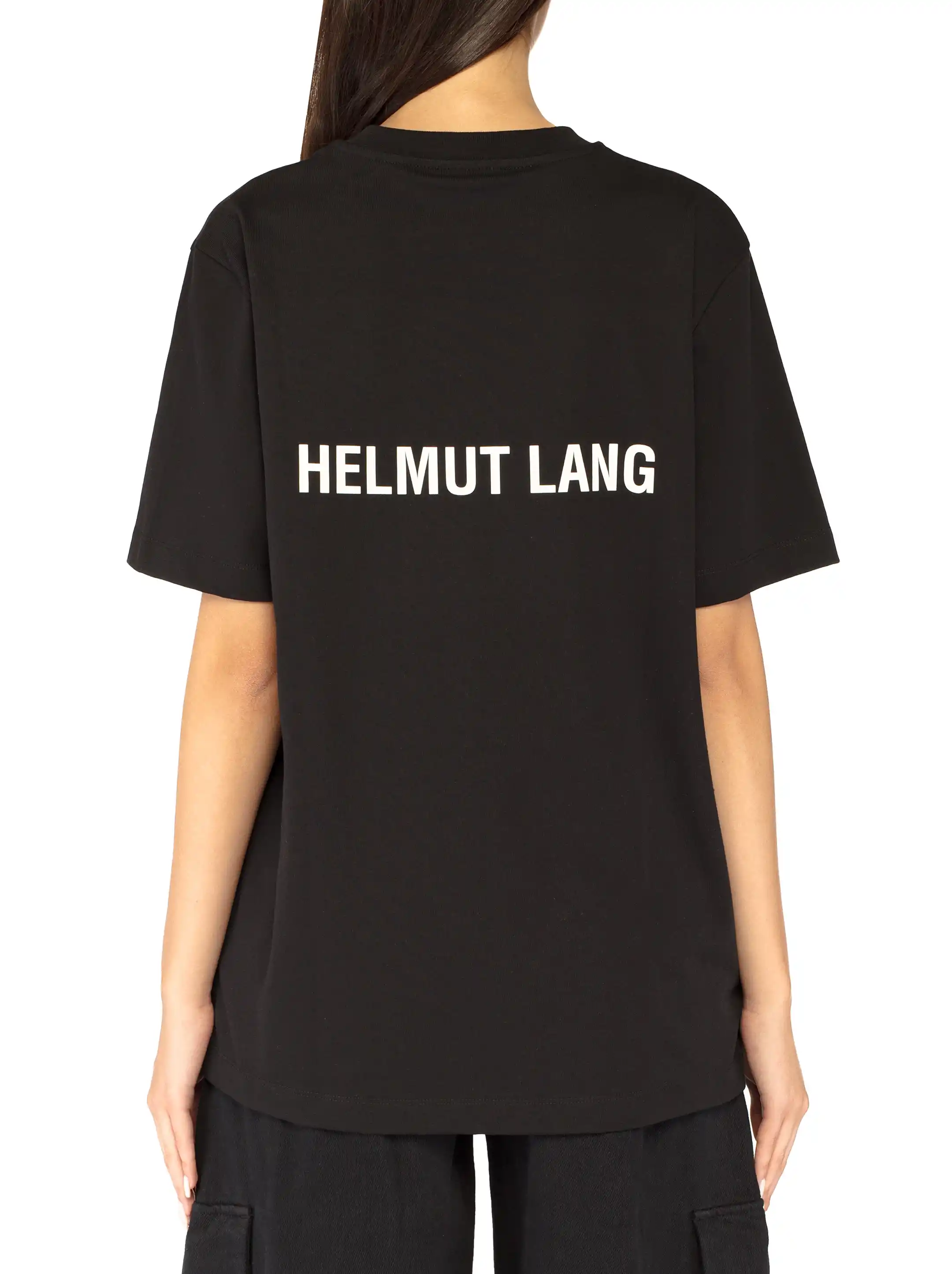 Helmut Lang women's Logo cotton t-shirt - buy for 47775 KZT in the