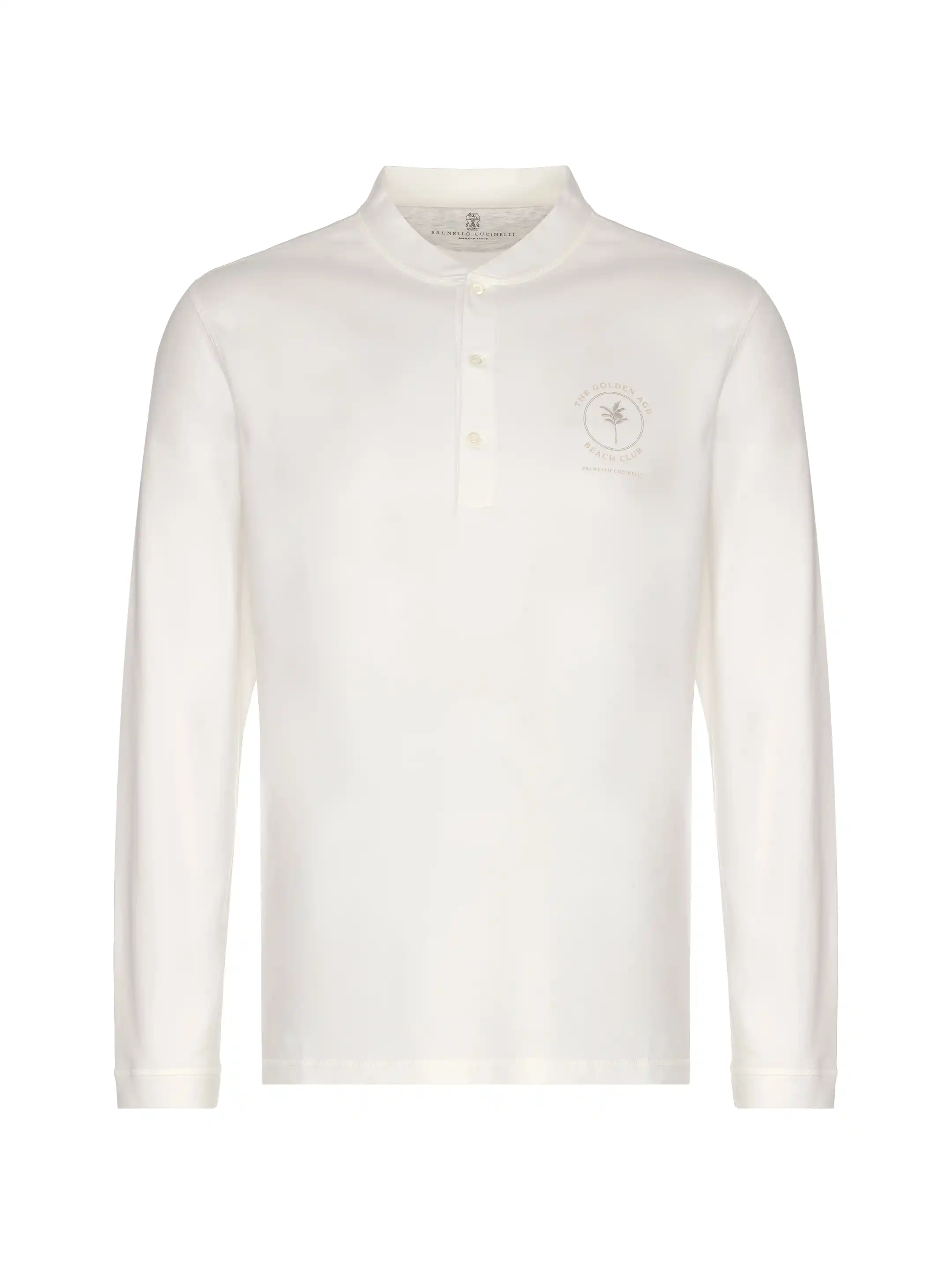 Brunello Cucinelli women's Logo cotton longsleeve - buy for 306540