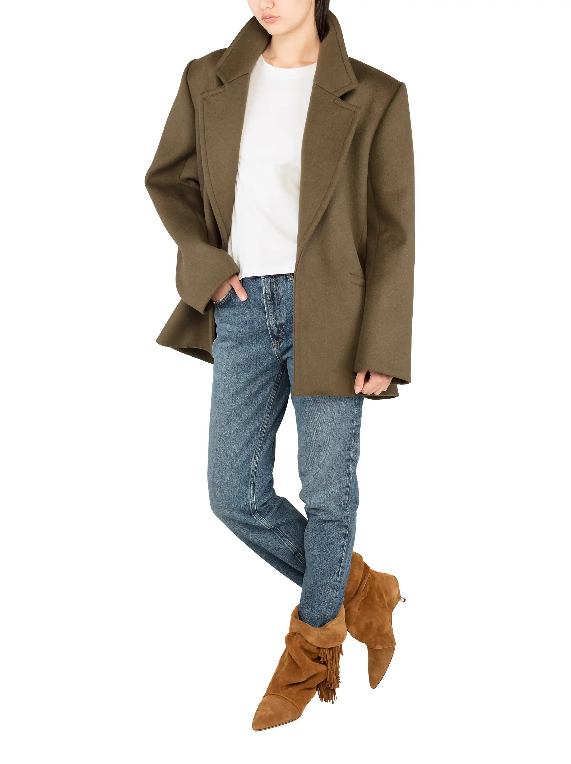 Saint Laurent women's Wool coat - buy for 3360400 KZT in the