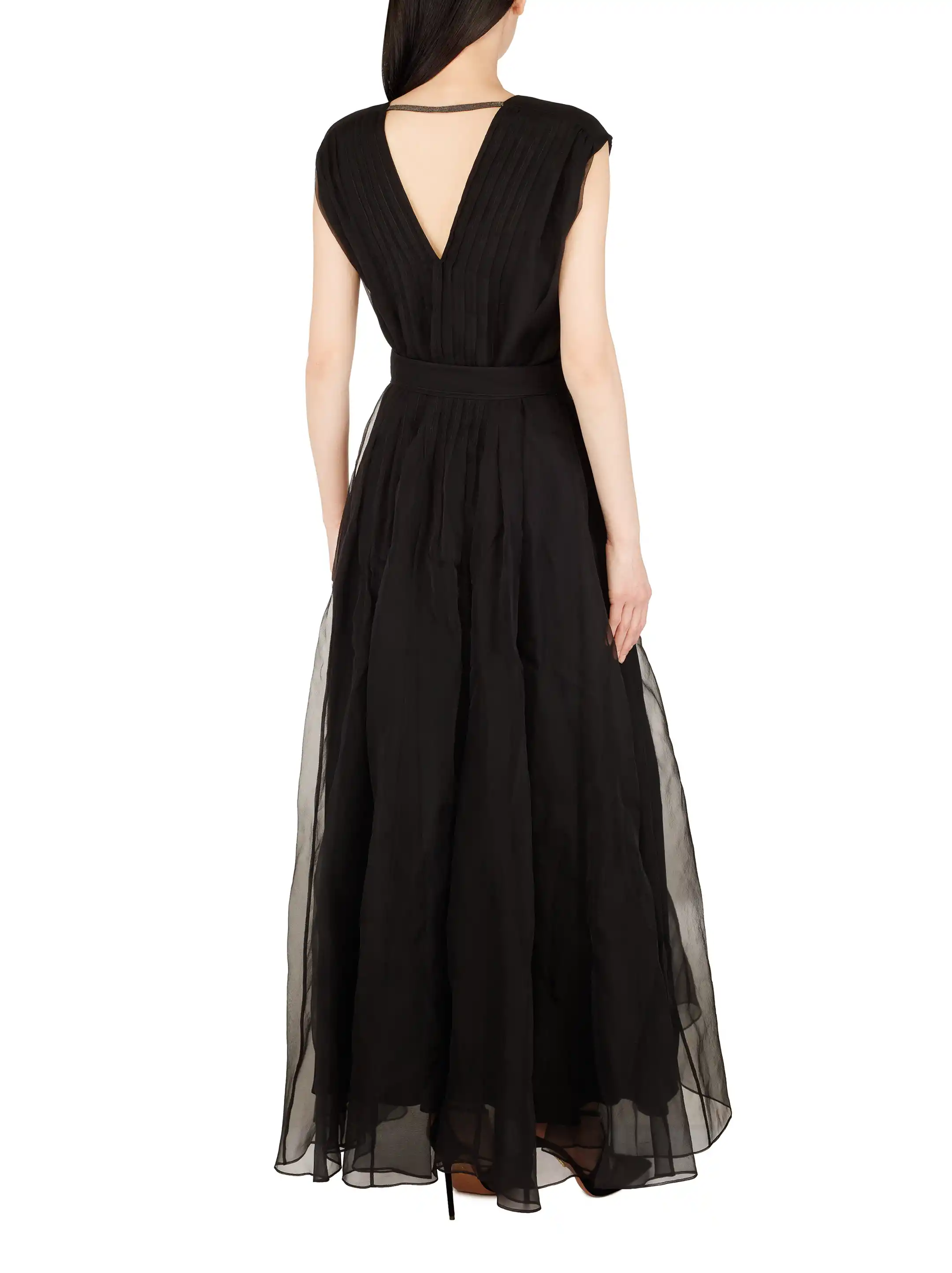Brunello Cucinelli women's Silk maxi dress - buy for 2364200 KZT in the  official Viled online store, art. MF940A5336.C101_L_261
