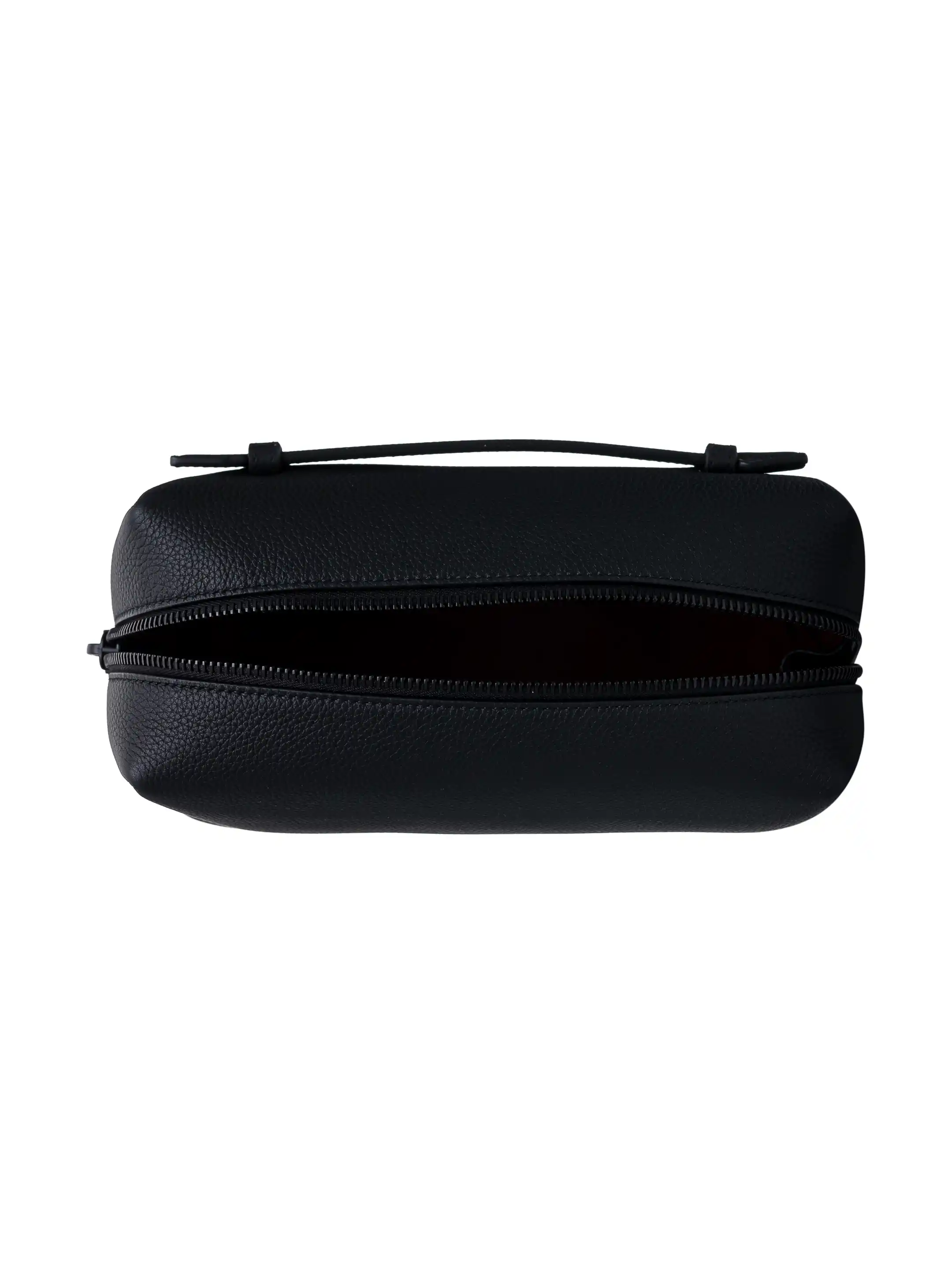 新品未使用 LORO ロロ ノベルティ ポーチ BLACK Loro Piana women's Extra travel pouch leather cosmetic bag - buy