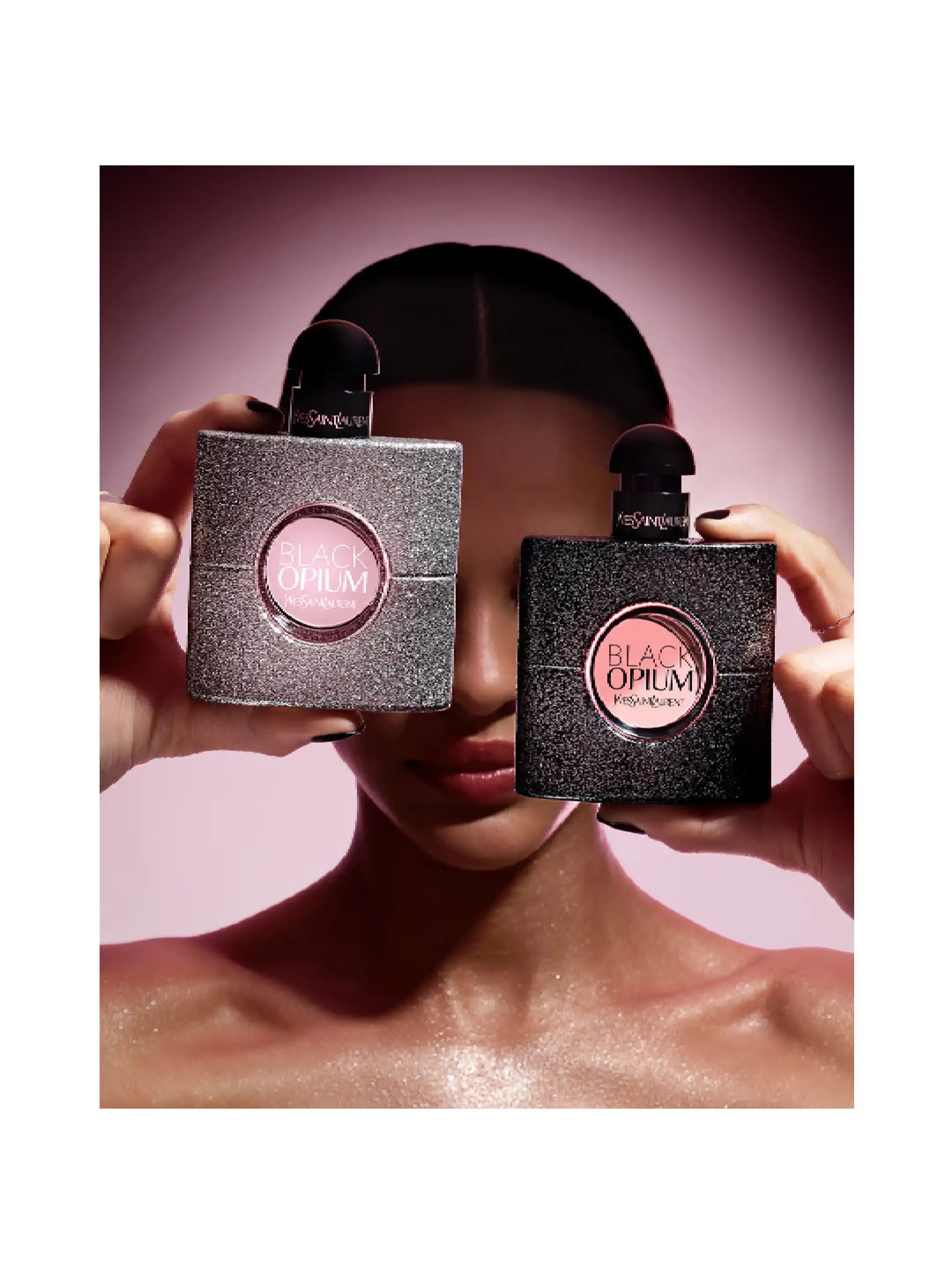 Yves Saint Laurent Парфюмерная вода Black Opium Glitter, 90 мл купить