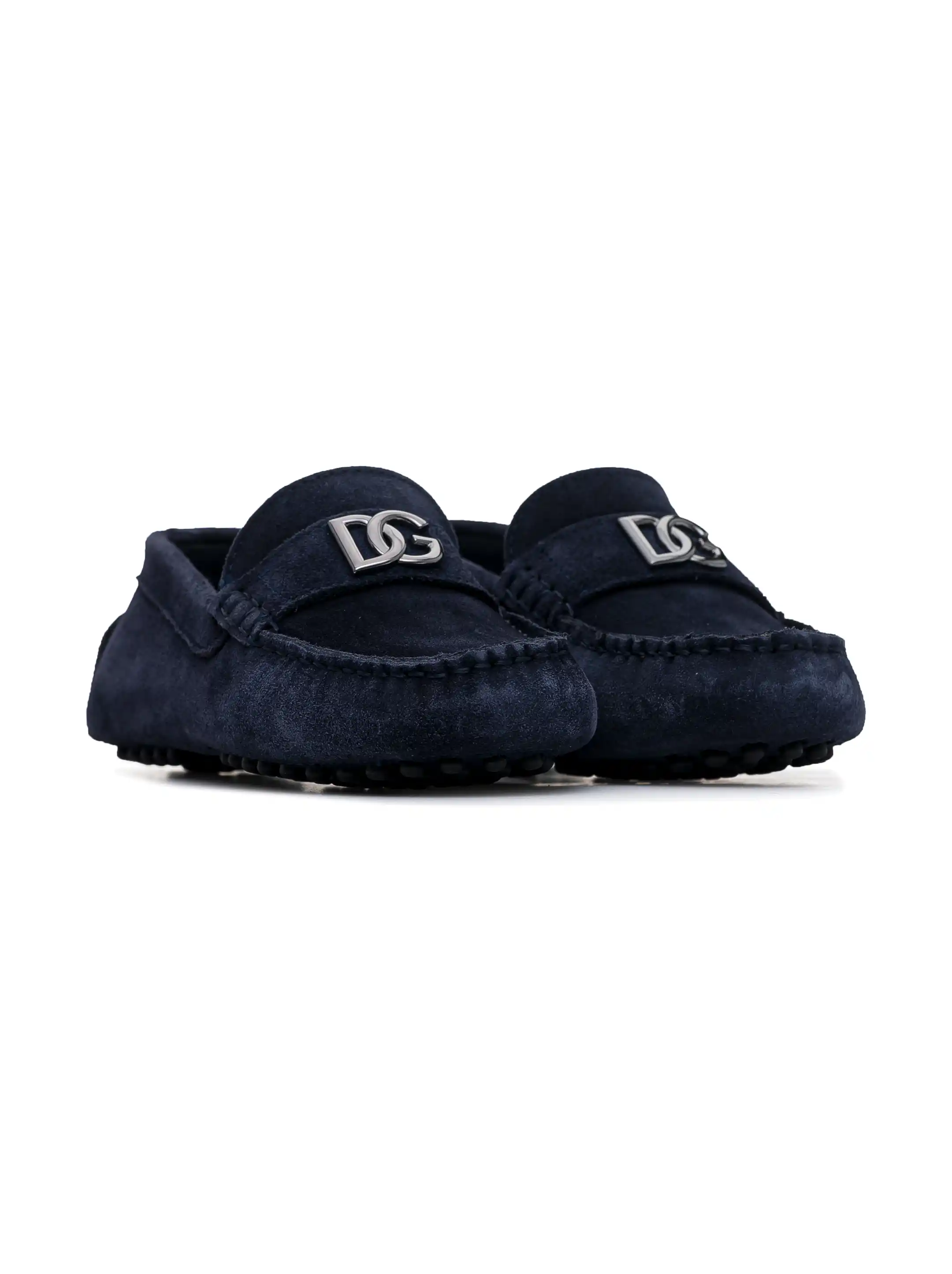 Dolce&Gabbana women's DG Suede loаfers - buy for 311000 KZT in the