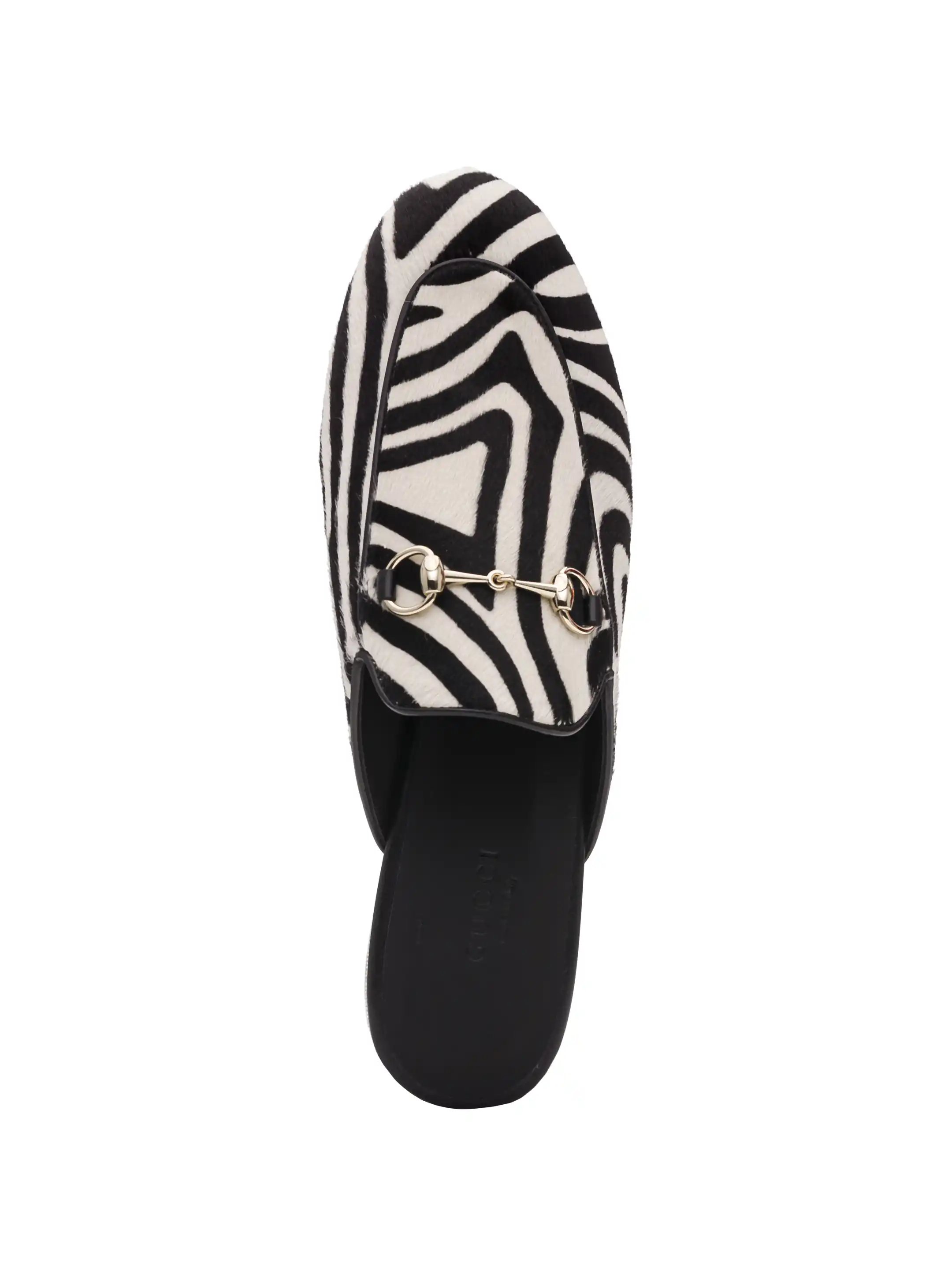 灑薇 Gucci women's Zebra-print mules Horsebit - buy for 564800 KZT in