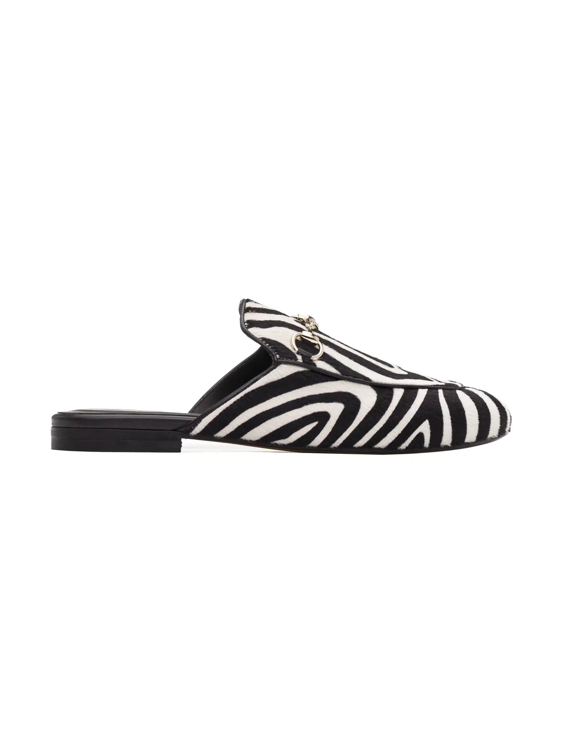 Gucci women's Zebra-print mules Horsebit - buy for 564800 KZT in