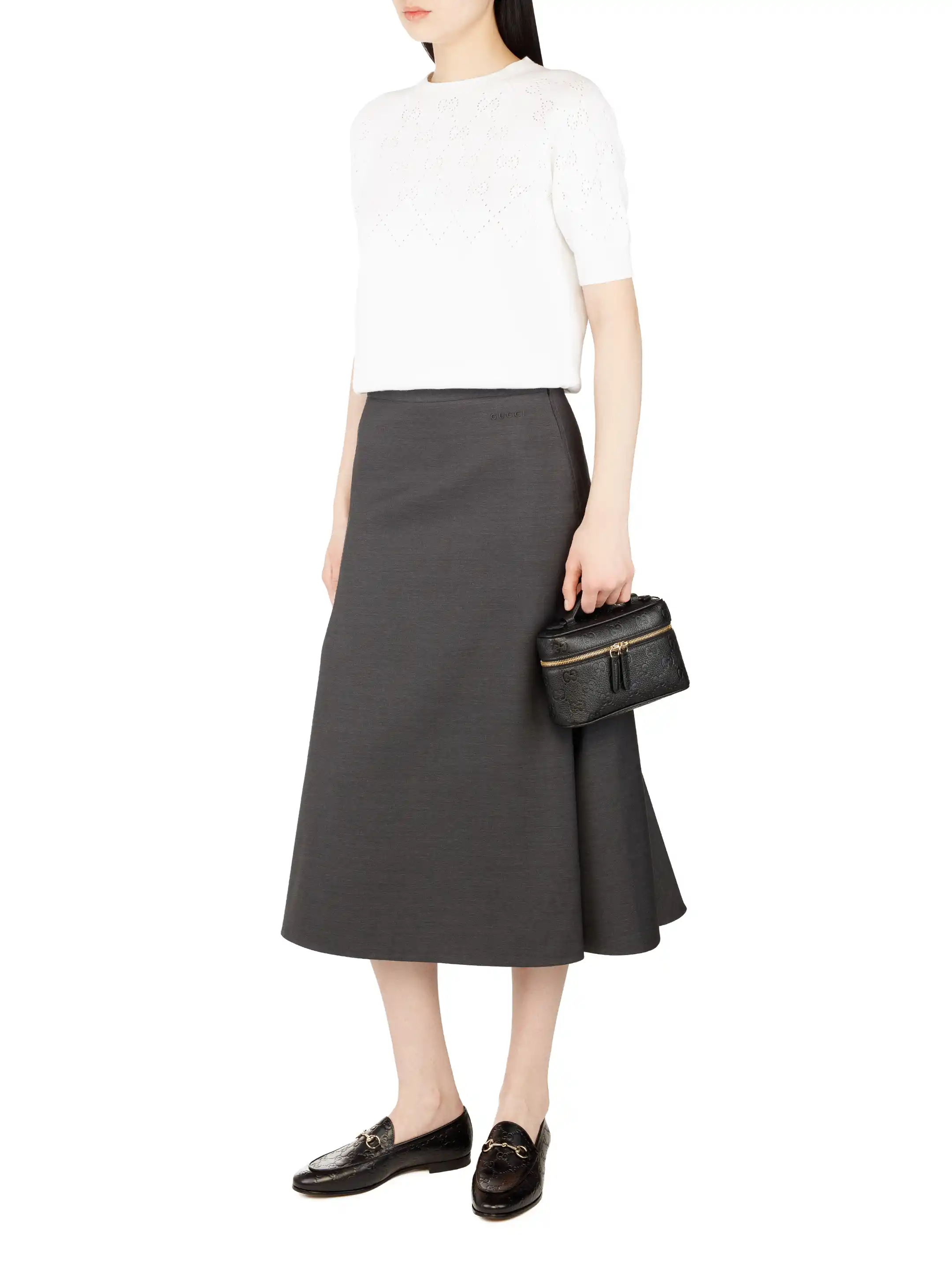 Gucci women's Woollen midi skirt - buy for 1314400 KZT in the