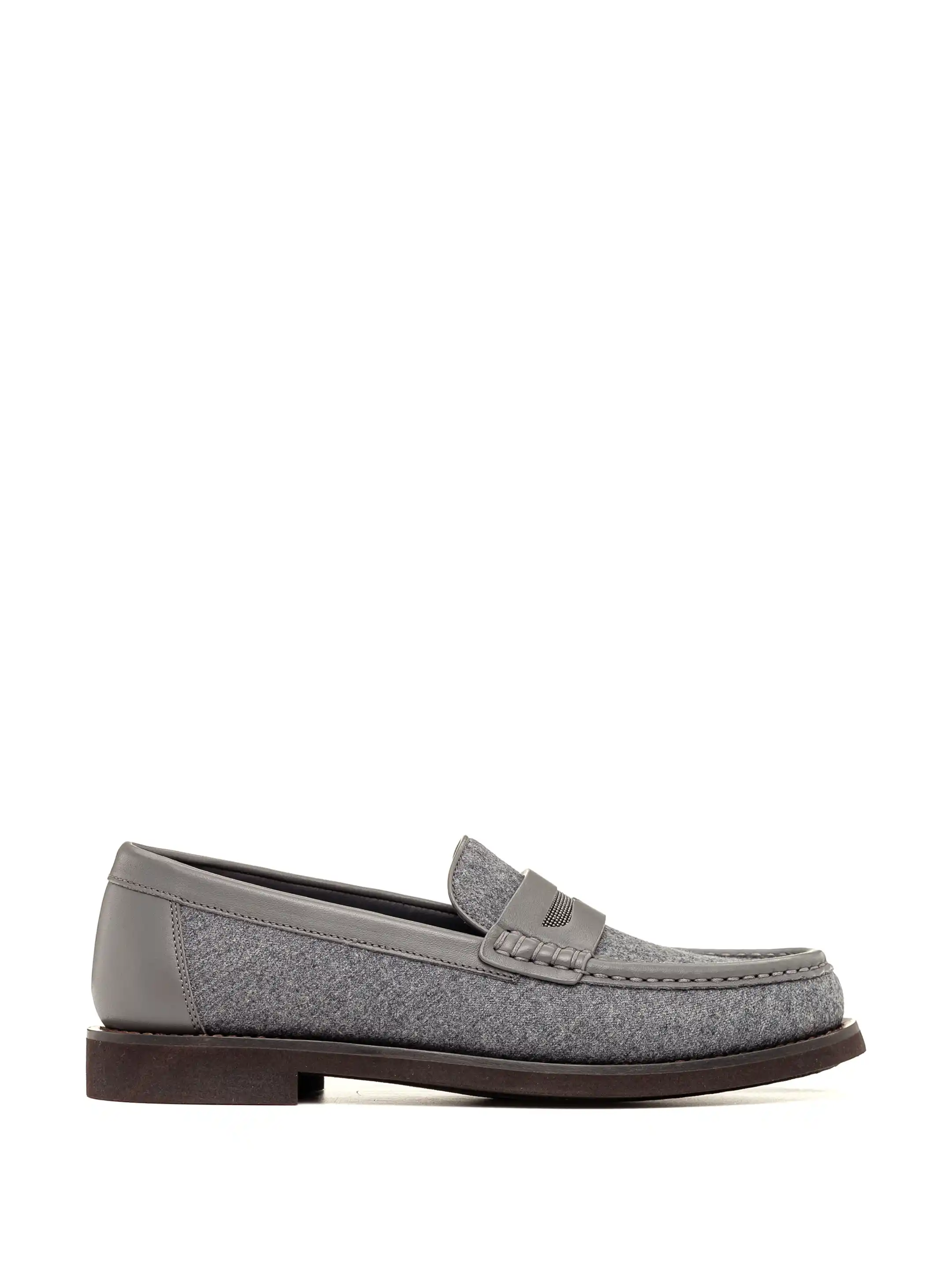 Brunello Cucinelli women's Loаfers with monil chain - buy for