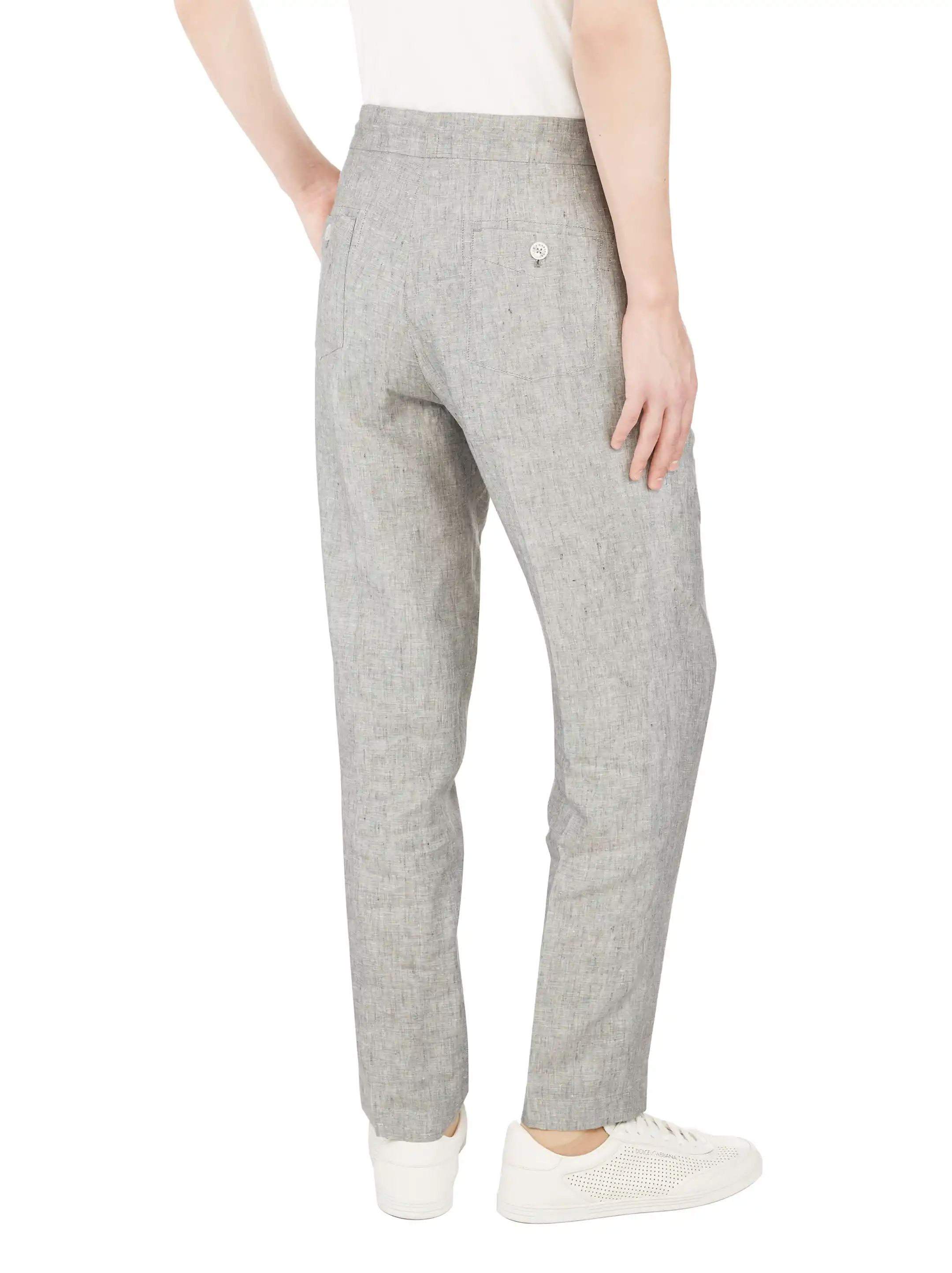 Dolce&Gabbana women's Linen tapered pants - buy for 710000 KZT in