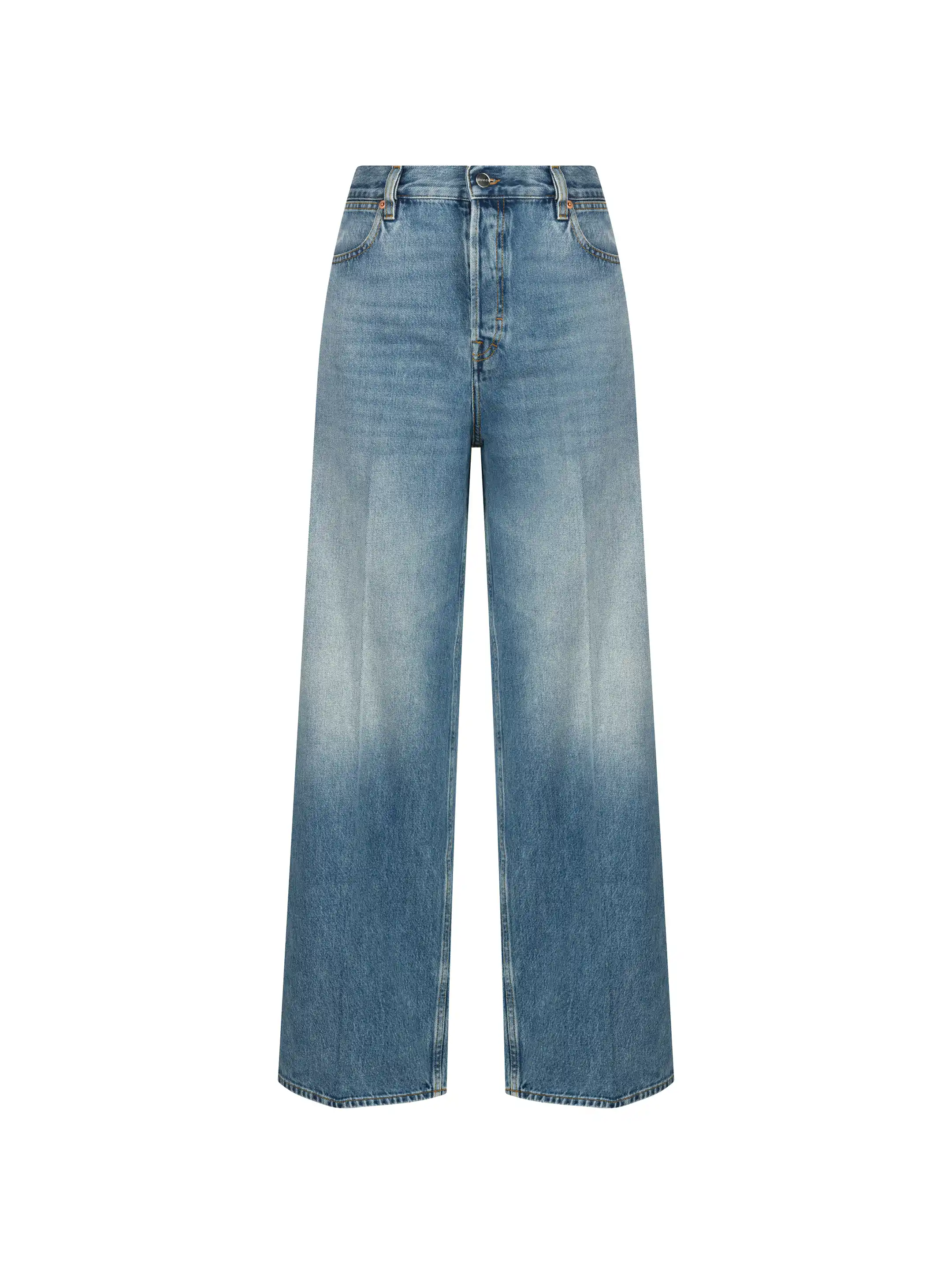 Gucci women's Logo straight jeans - buy for 653400 KZT in the