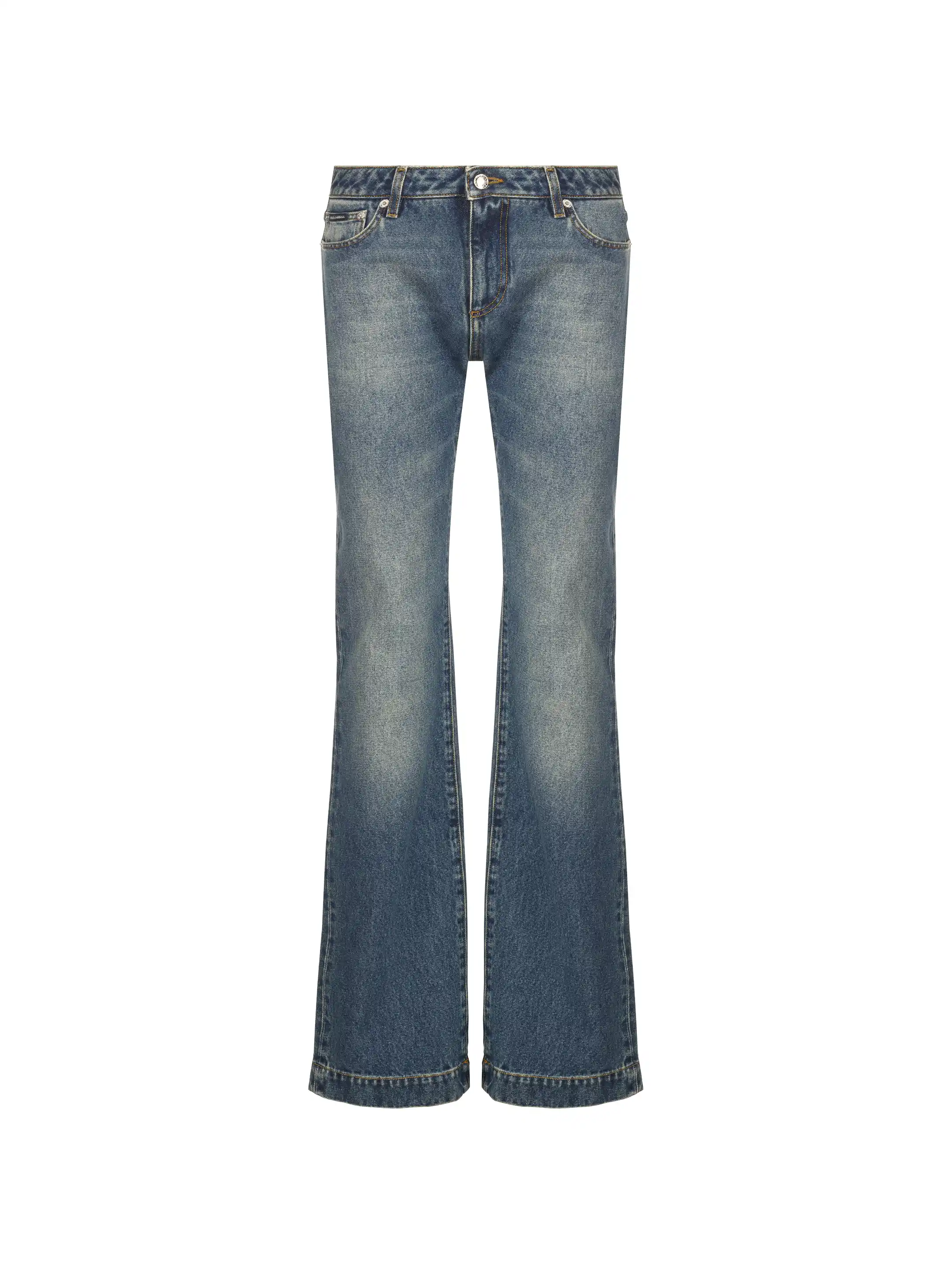 Dolce&Gabbana women's Logo straight jeans - buy for 643500 KZT in
