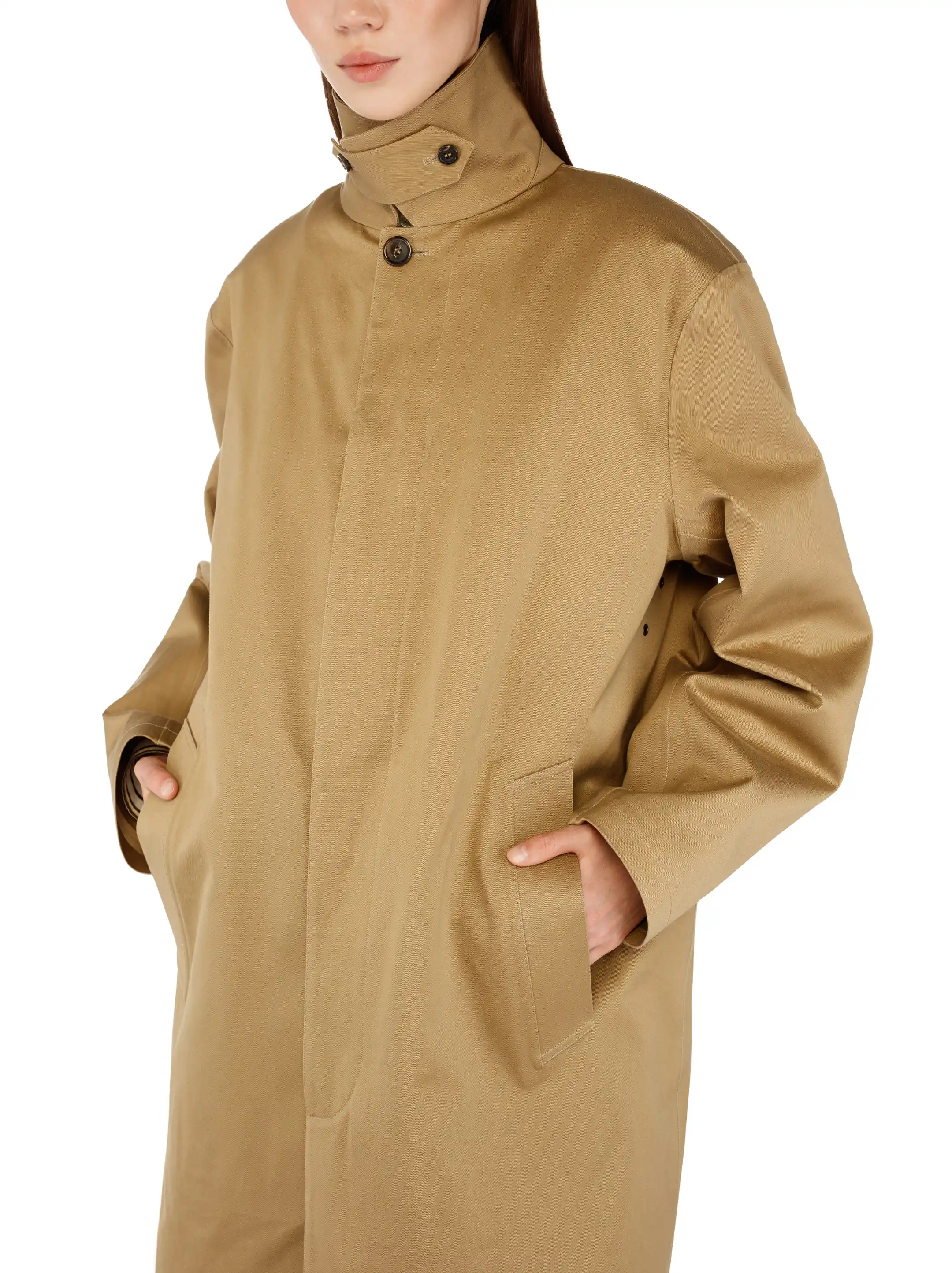 Saint Laurent women's Single-breasted trench coat - buy for