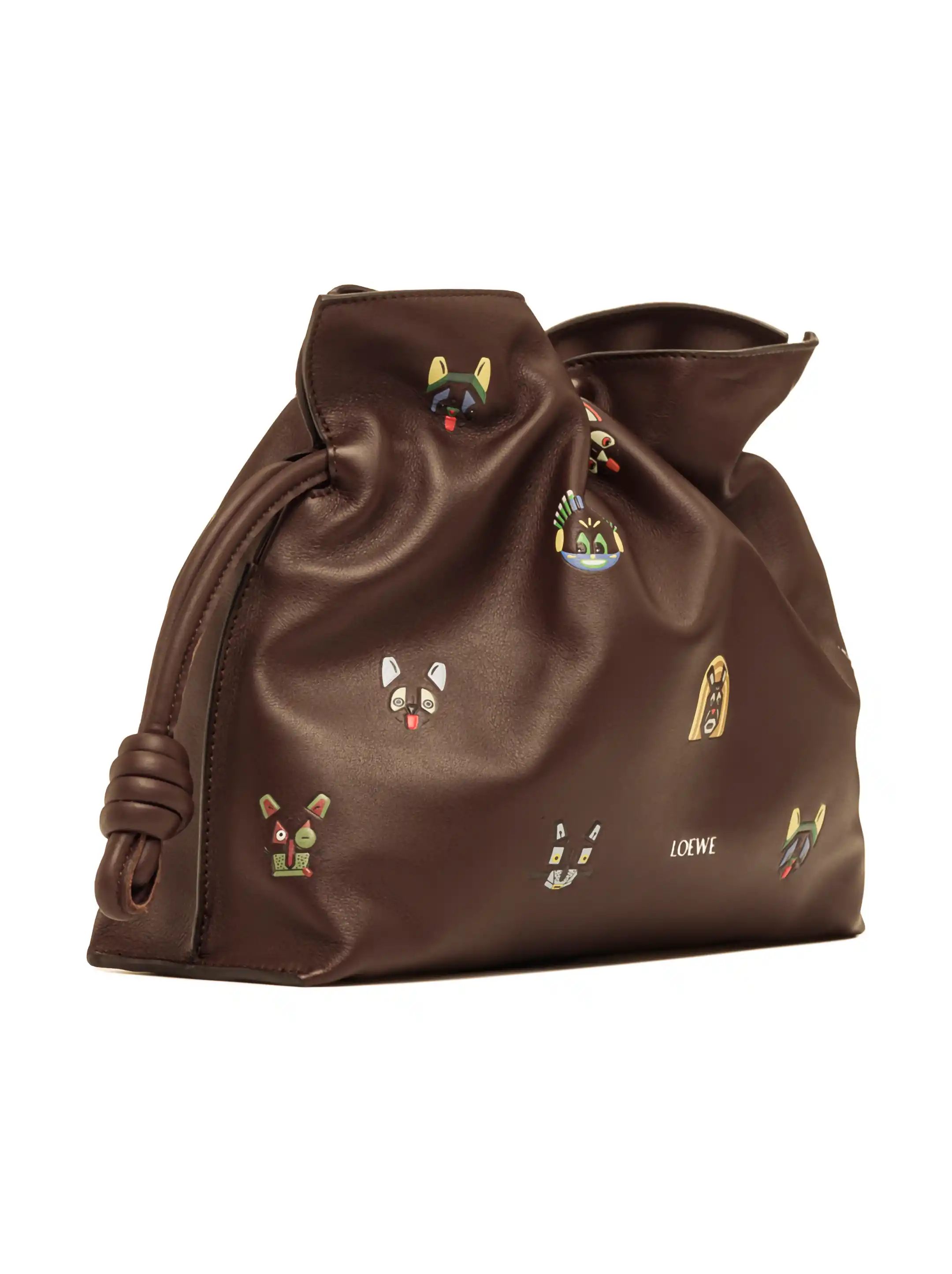 Loewe women's Flamenco leather clutch - buy for 1829300 KZT in the