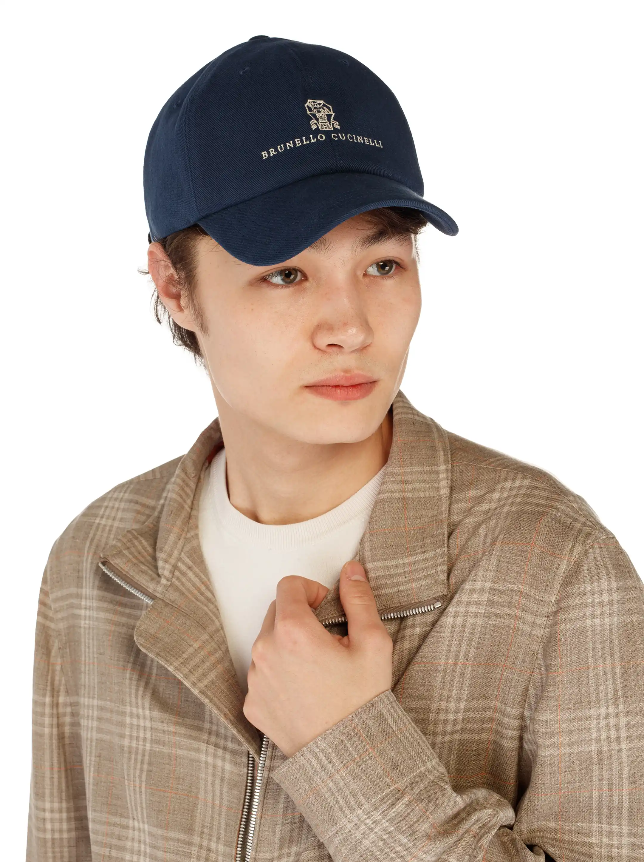 Brunello Cucinelli women's Cotton cap with logo - buy for 345200