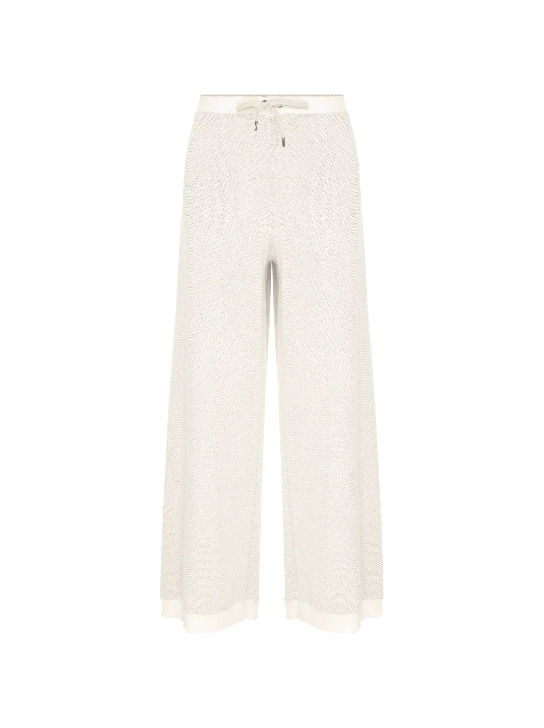 Brunello Cucinelli women's Wide-leg pants with drawstring - buy
