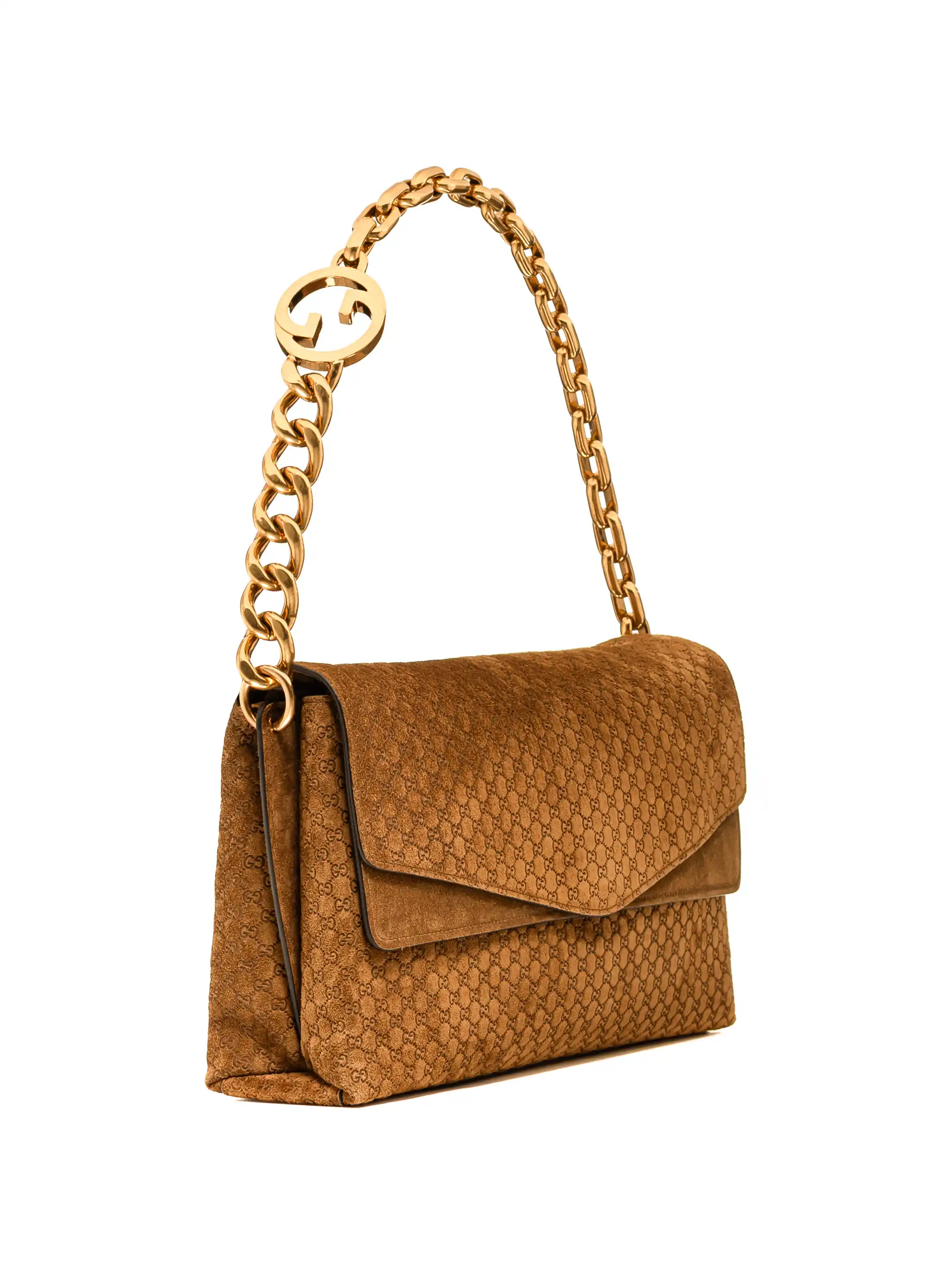 Gucci women's GG Suede shoulder bag - buy for 2400400 KZT in the