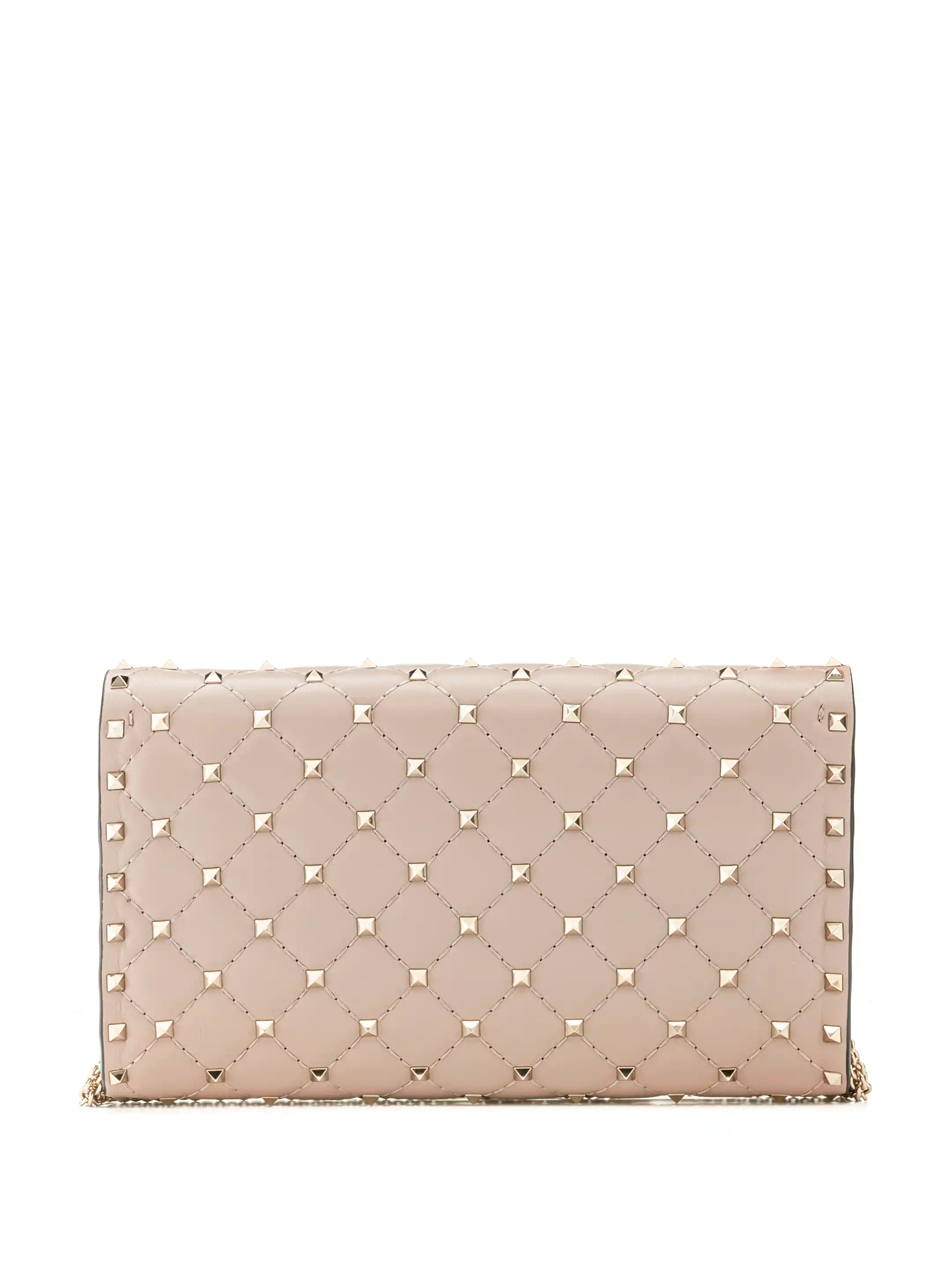 Valentino Garavani women's Rockstud leather clutch - buy for
