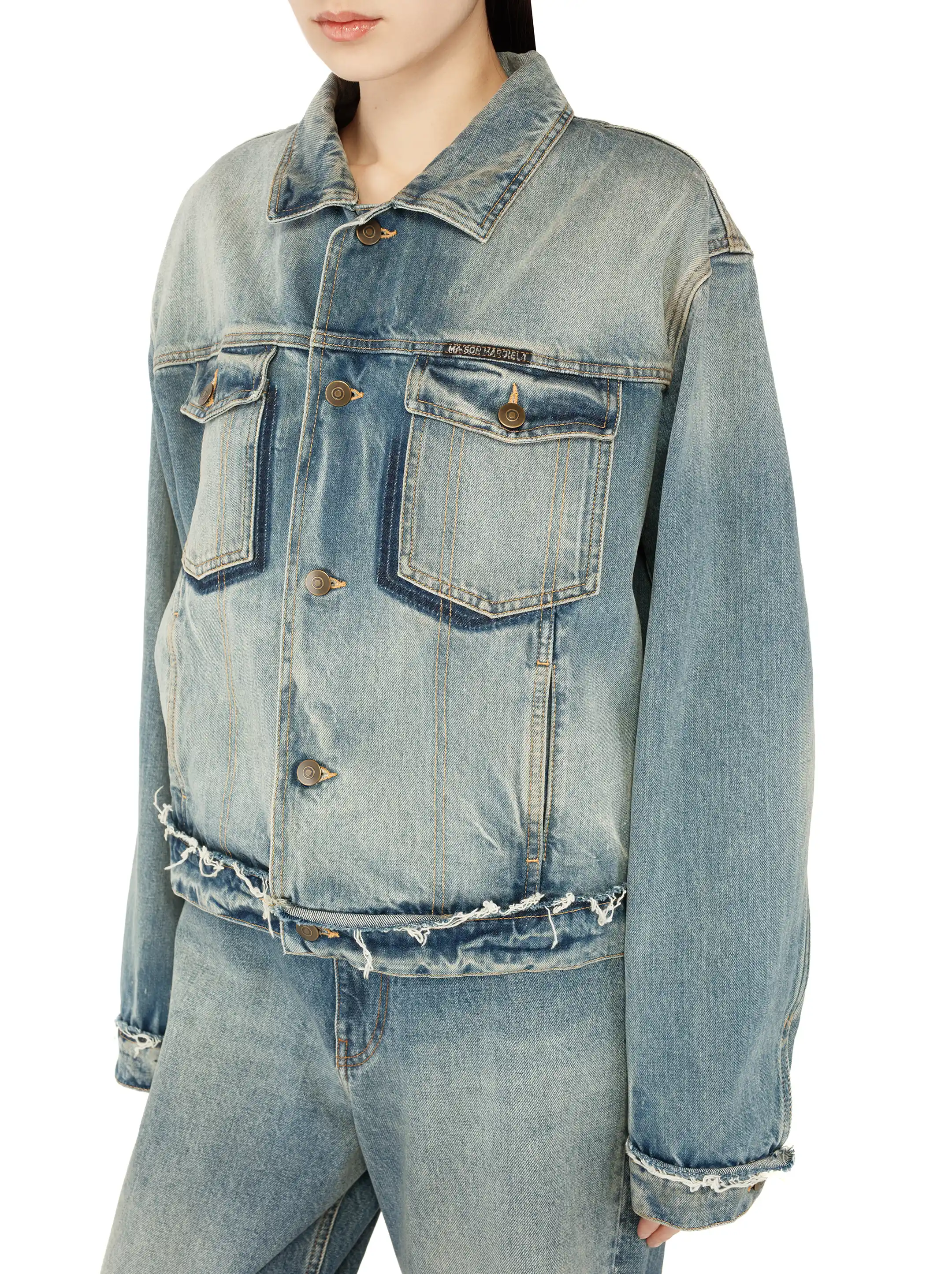 Maison Margiela women's Logo denim jacket - buy for 801075 KZT in