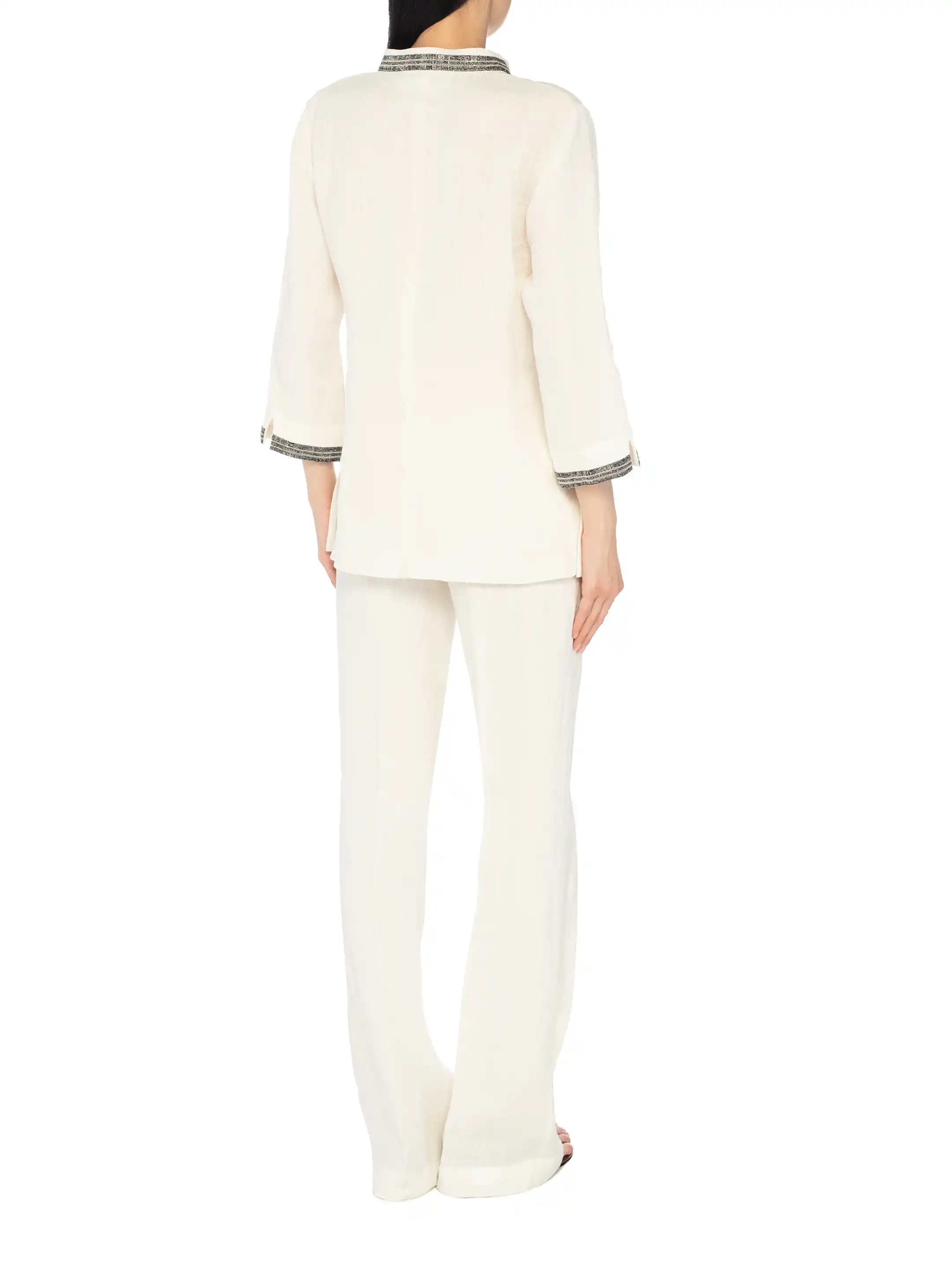 Marco Pescarolo women's Flared linen trousers - buy for 320550 KZT