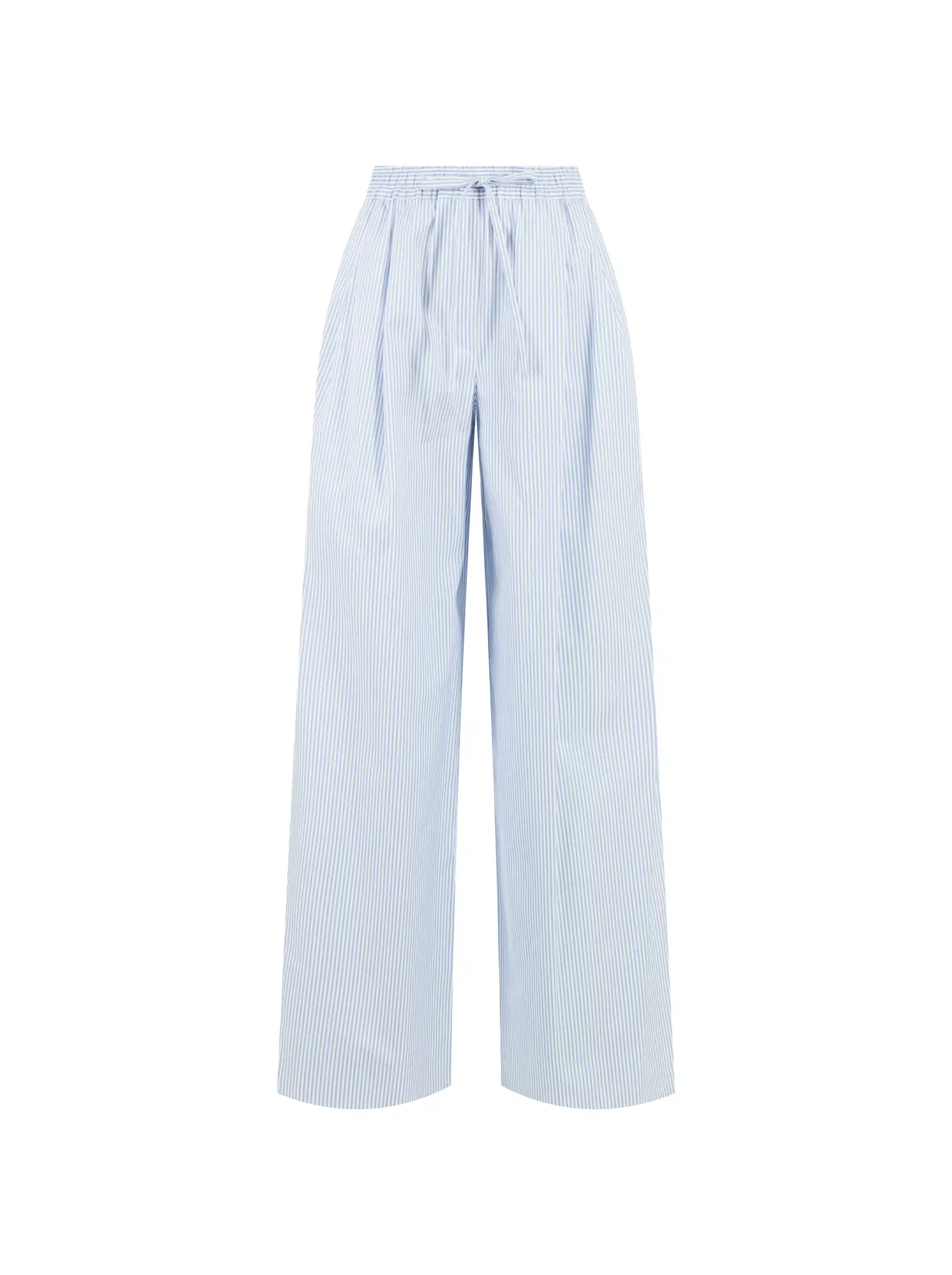 【激レア】DOLCE&GABBANA linen wide slacks Dolce&Gabbana women's Striped wide-leg pants - buy for 444675 KZT