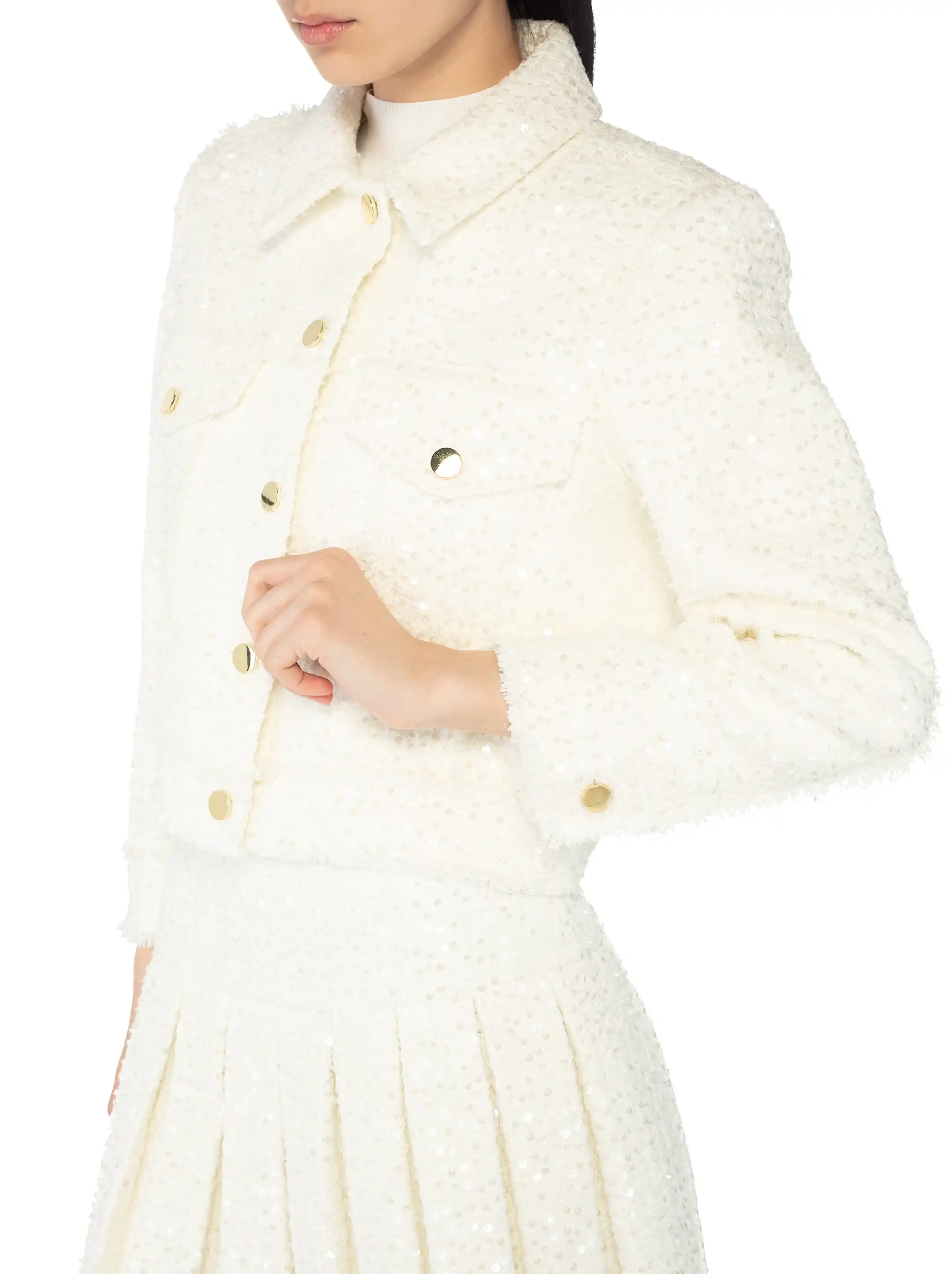 Alice+Olivia women's Tweed single-breasted blazer - buy for 320620