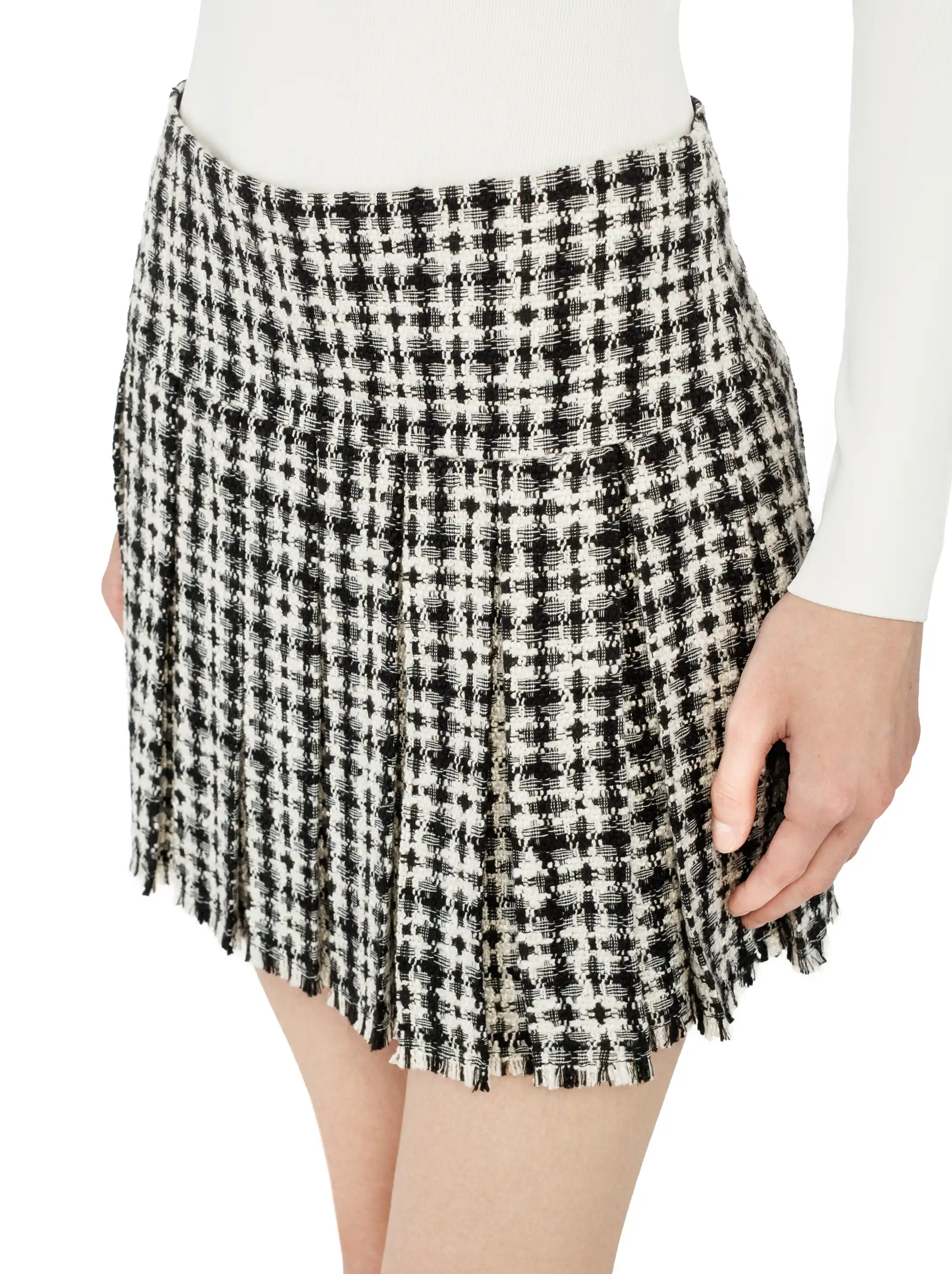 Alice+Olivia women's Tweed mini skirt - buy for 172800 KZT in the