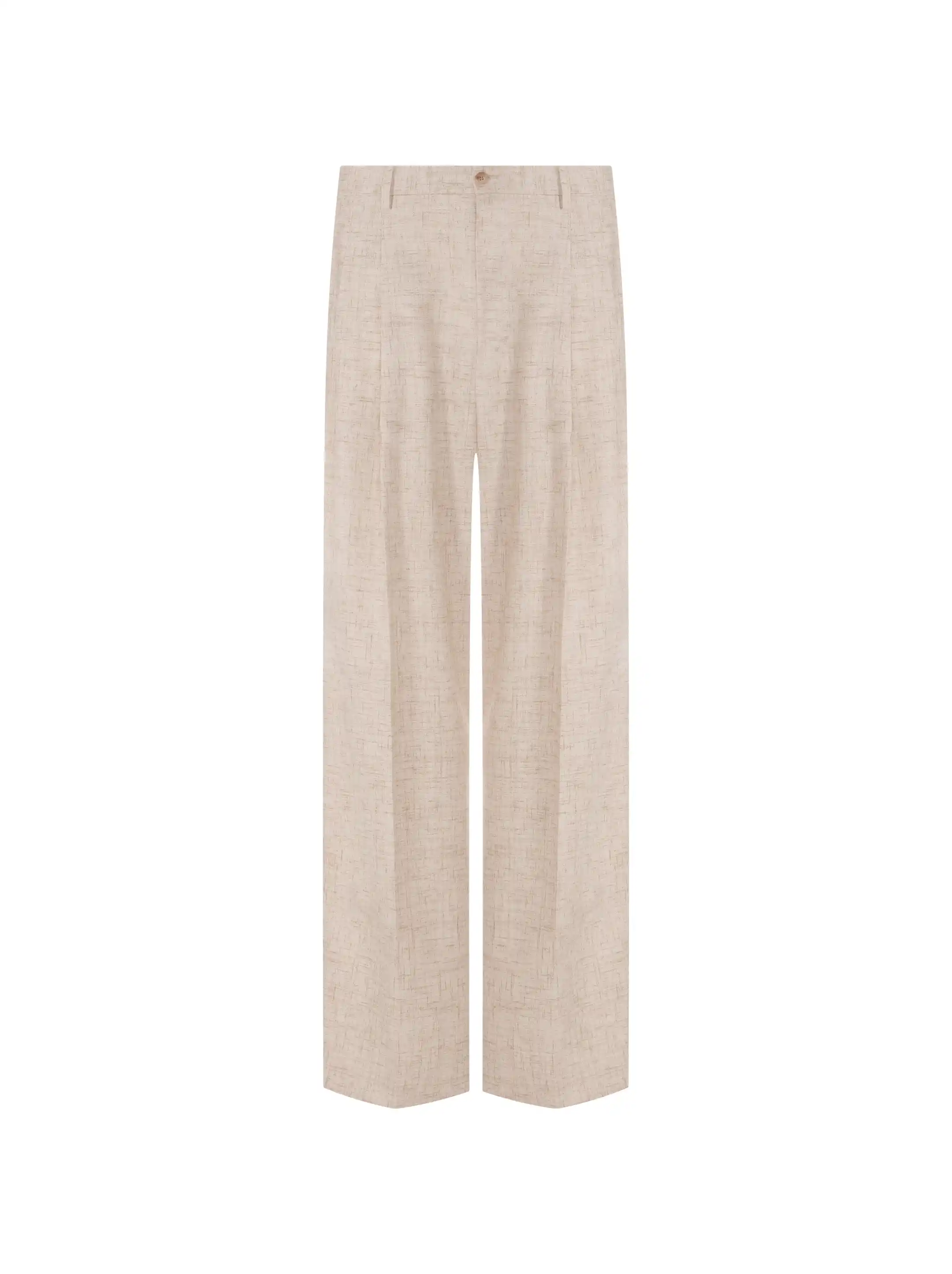 Dolce&Gabbana women's Pressed-creased wide leg pants - buy for