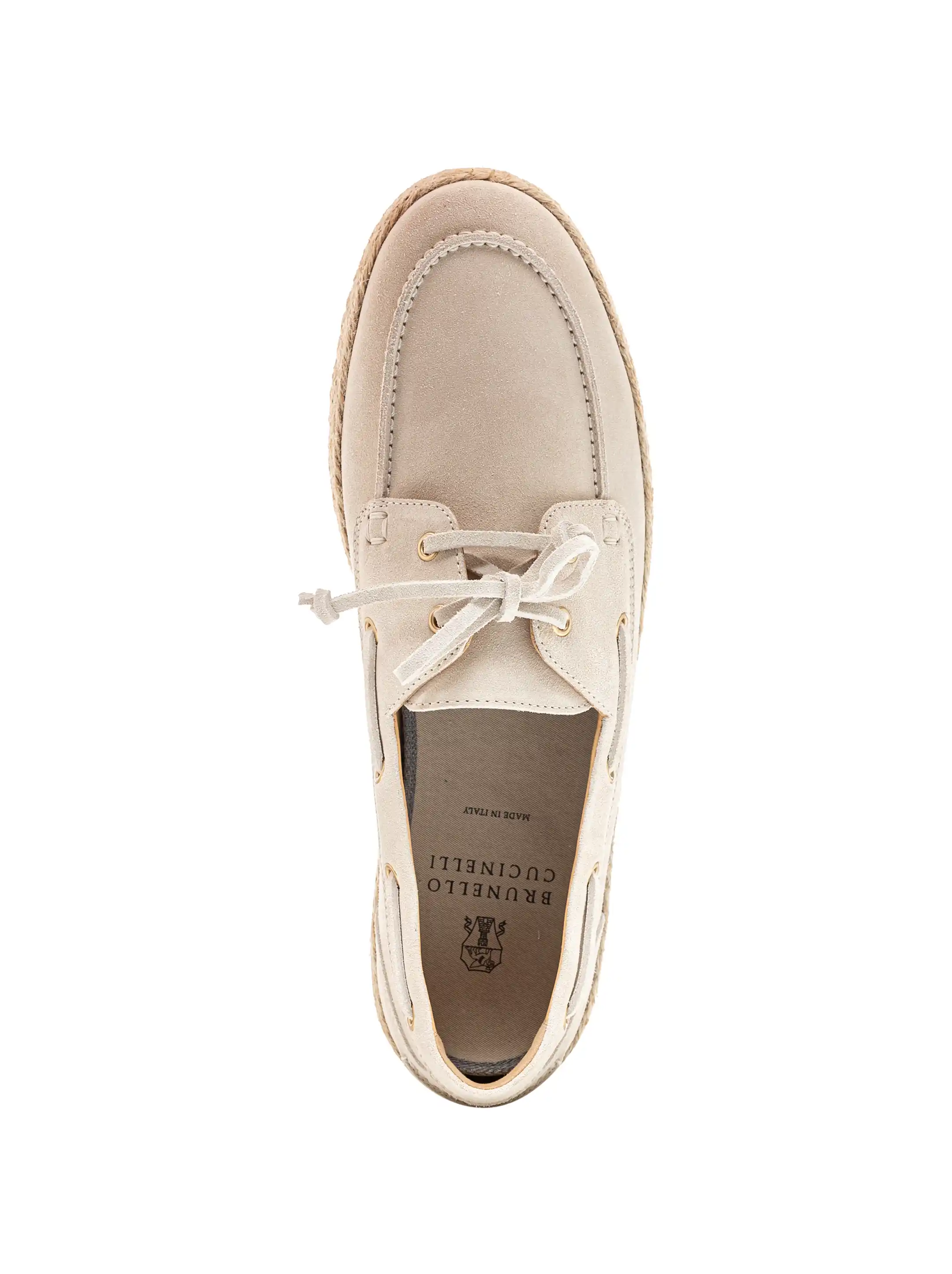 Brunello Cucinelli women's Suede espadrilles - buy for 622100 KZT
