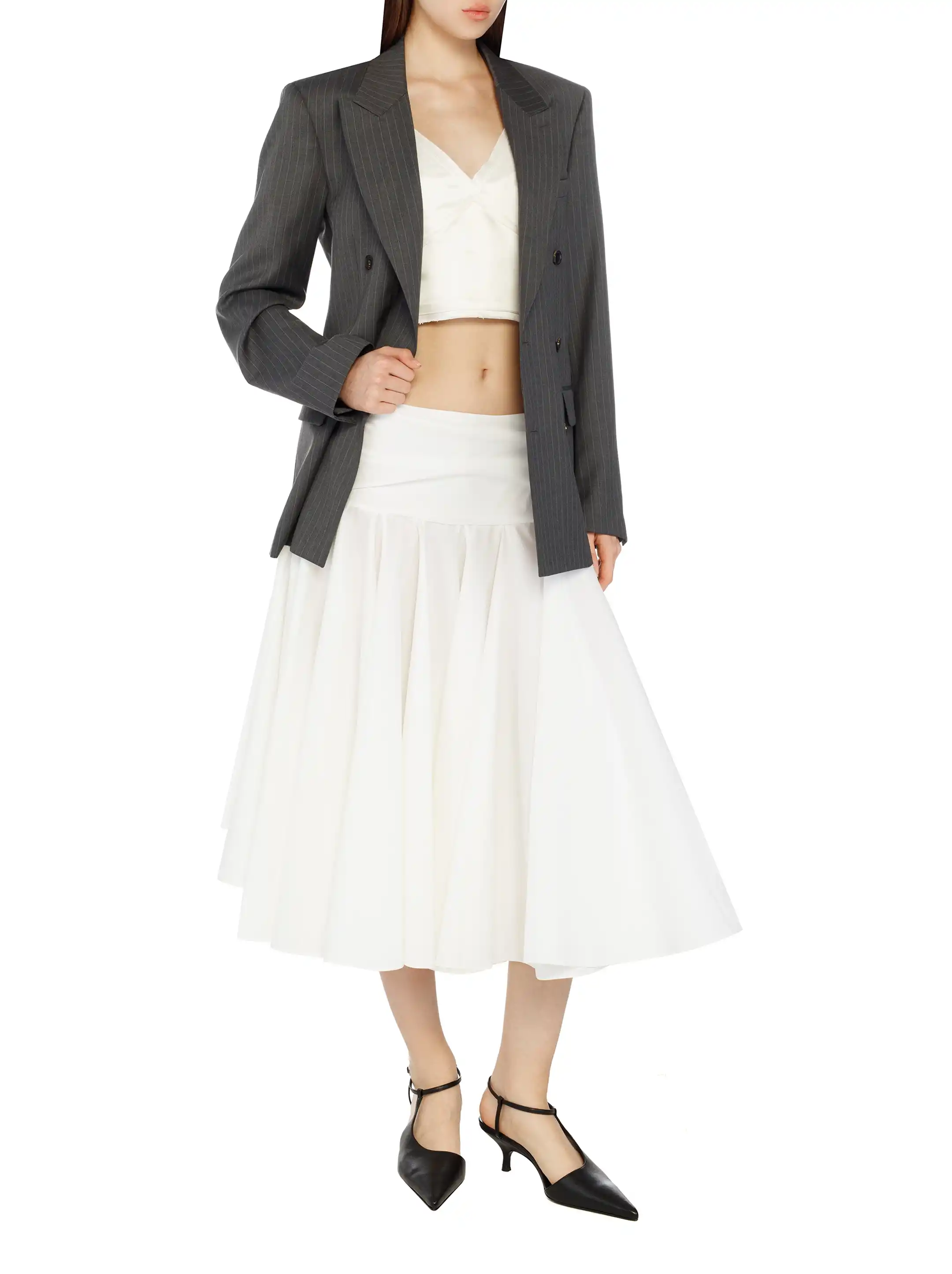 Jacquemus women's Le Jupon midi skirt - buy for 1238800 KZT in the