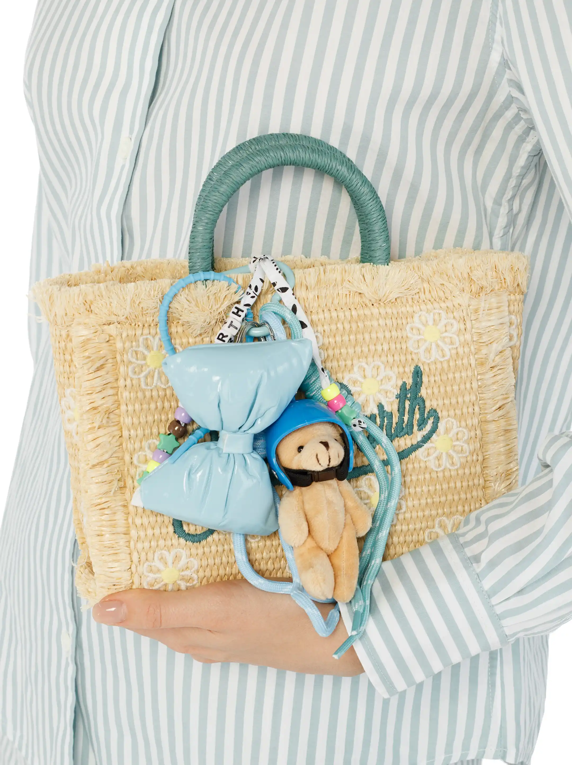 MC2 SAINT BARTH women's Teddy bear key chain - buy for 37700 KZT