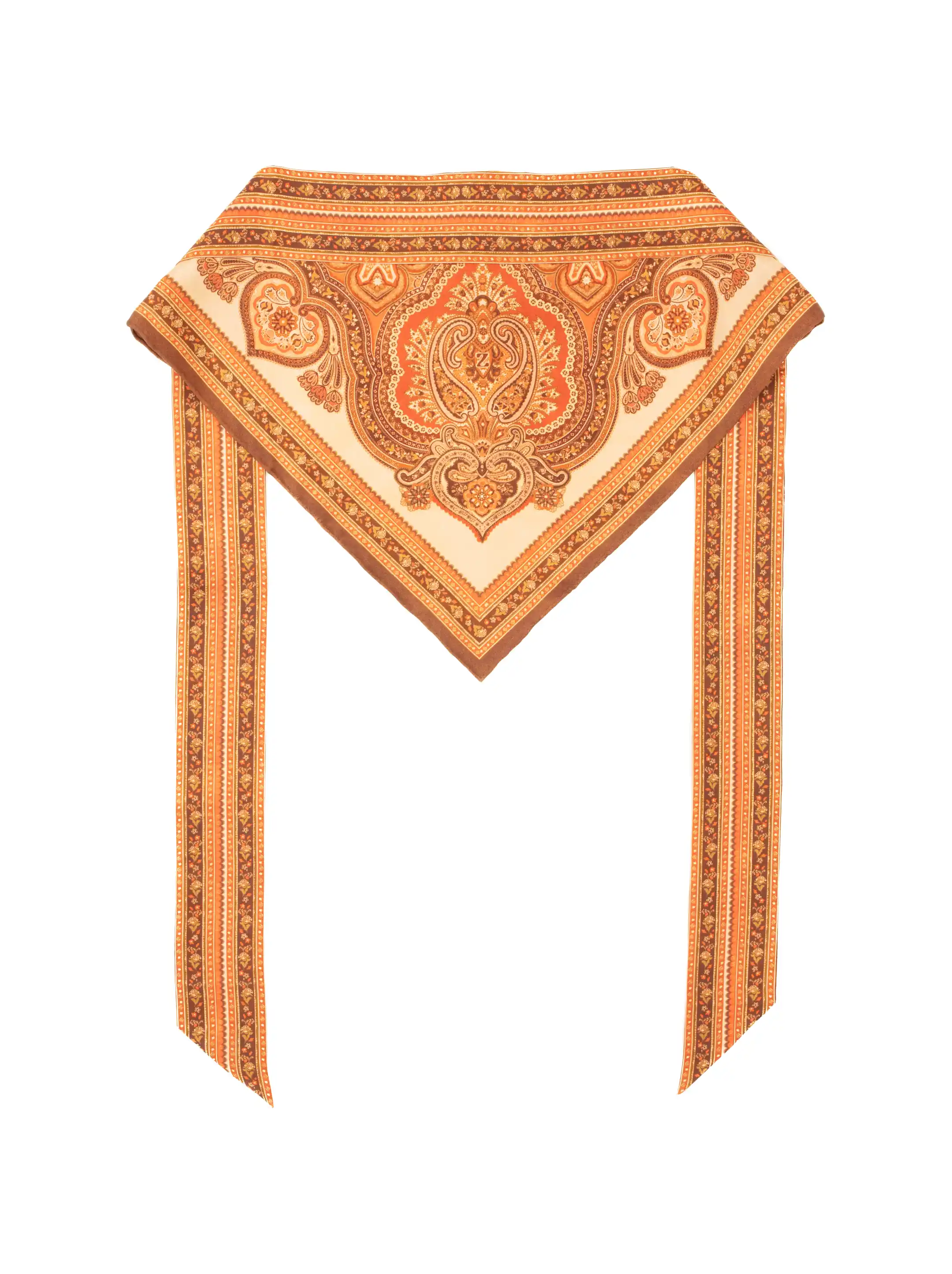 【花】巻物　約20m Zimmermann women's Silk scarf with print - buy for 144500 KZT in