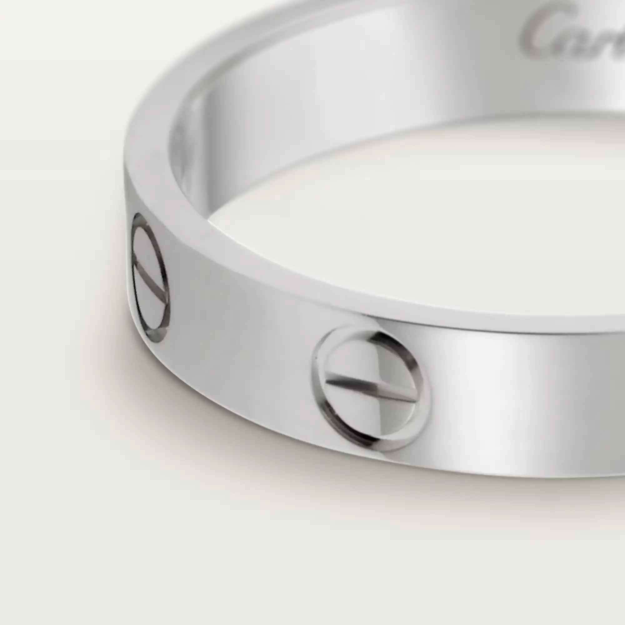 Cartier Ring Love White gold 750 buy for 724000 KZT in the