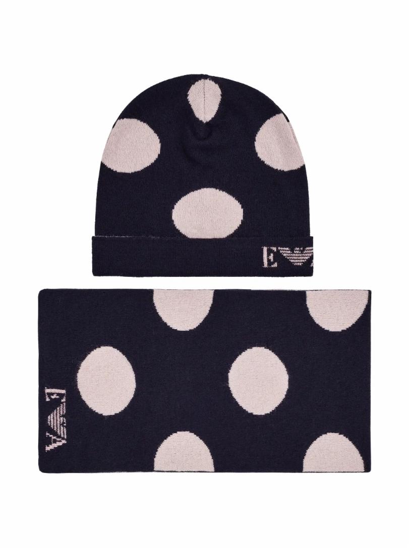 EMPORIO ARMANI kids Set of scarf and hat buy for 109970 KZT in