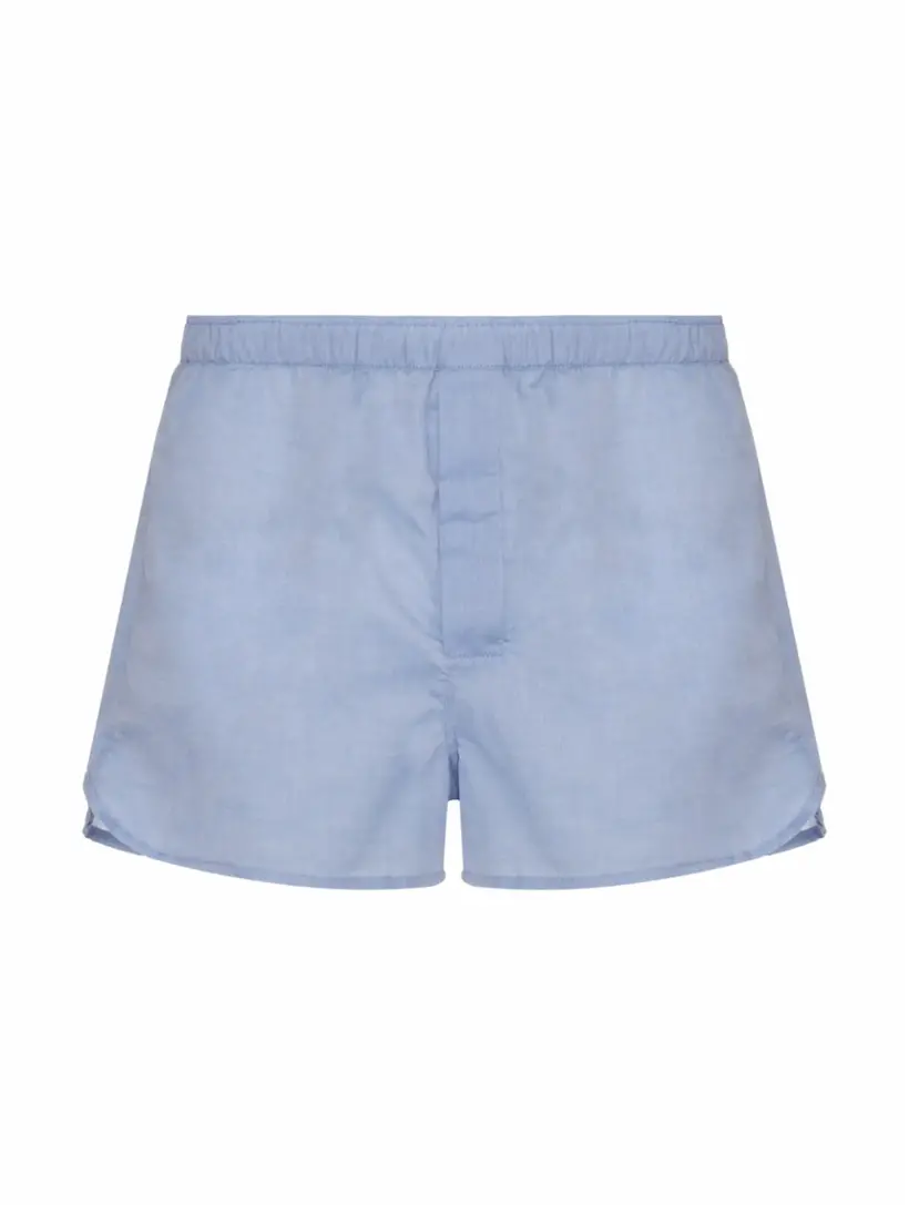 Blue Amalfi cotton boxer shorts, Derek Rose