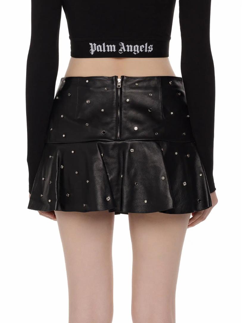 Valentino clearance leather skirt