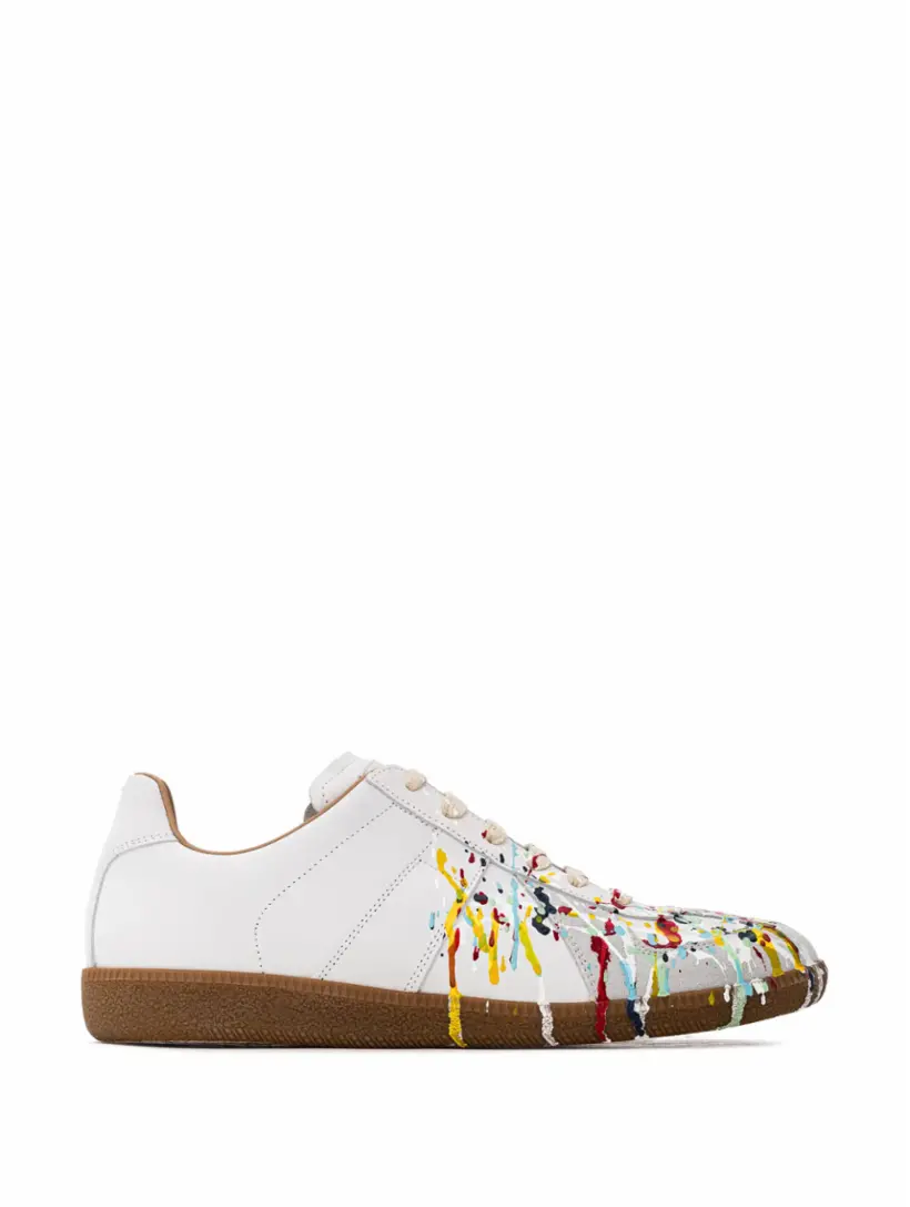 Replica Painter leather sneakers Maison Margiela - фото 1