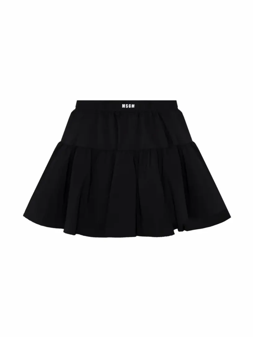 Black pleated 2024 skirt kmart