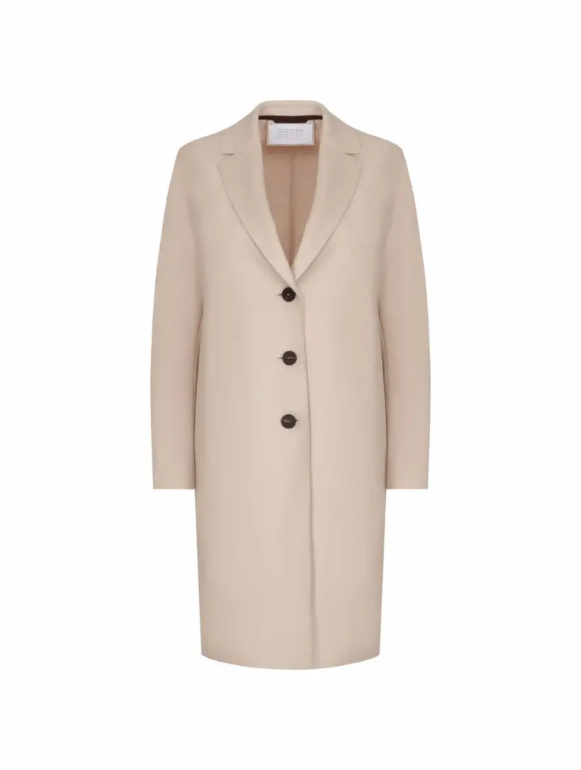 Harris Wharf London women's Woolen single breasted coat - buy for