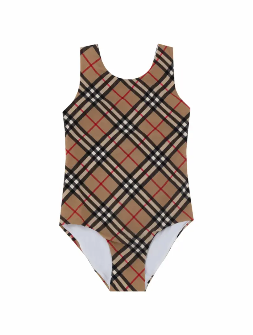 Girls clearance burberry swimsuit