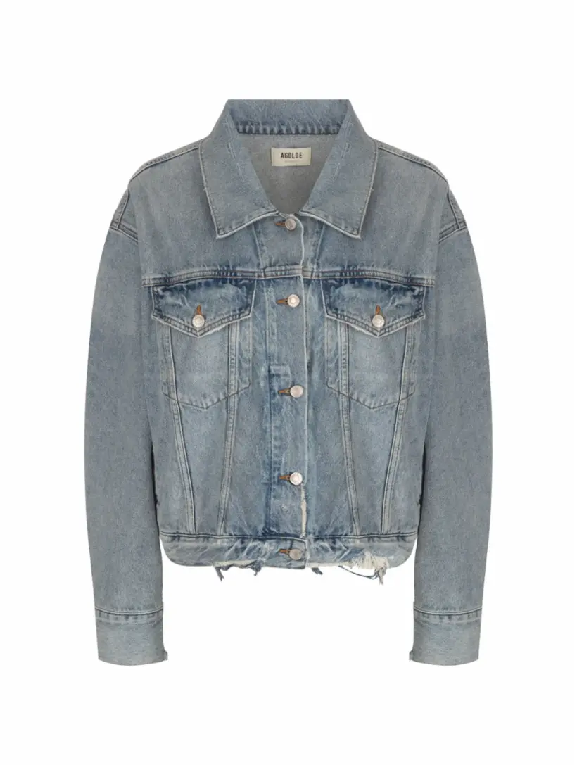 Agolde women s Martika denim jacket buy for 240200 KZT in the