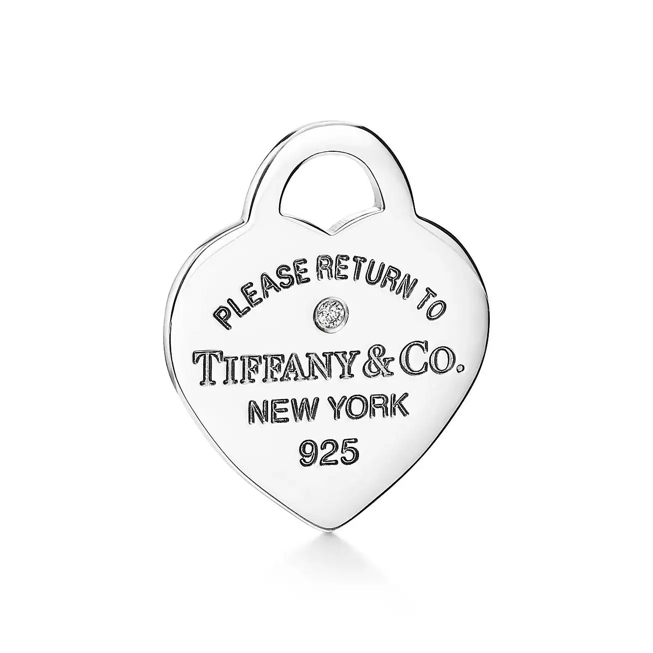 Tiffany & Co. Lock Bangle in Rose Gold with Diamond Accents