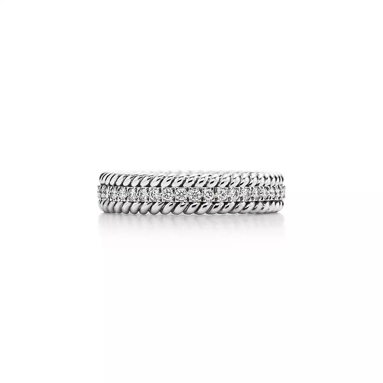 Tiffany & Co. Jean Schlumberger by Tiffany Rope Two-row Ring