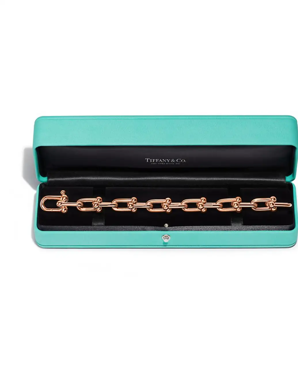 Tiffany & Co. Large Link Bracelet Tiffany HardWear Rose Gold