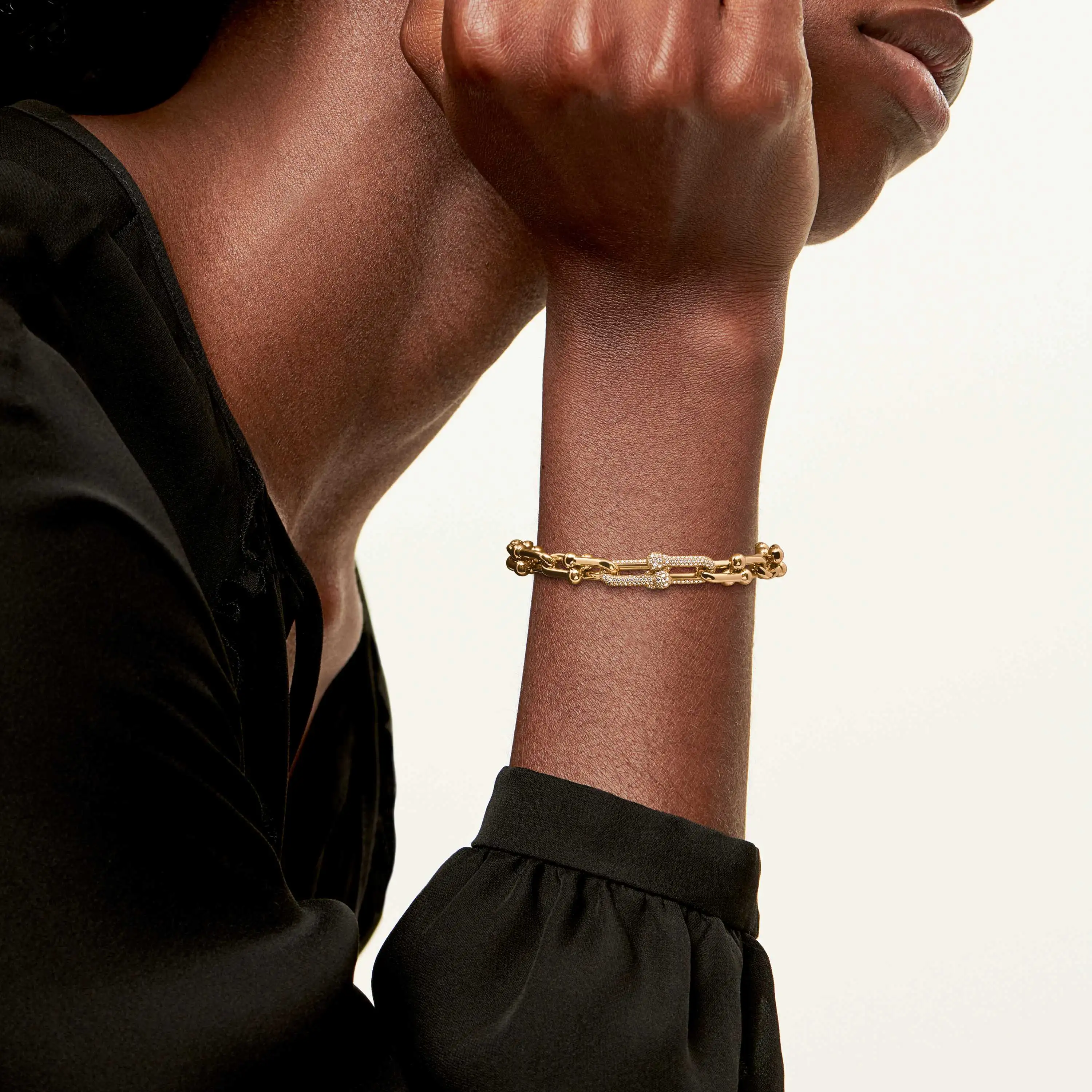 Tiffany & Co. Medium Link Bracelet Tiffany HardWear Gold - buy for