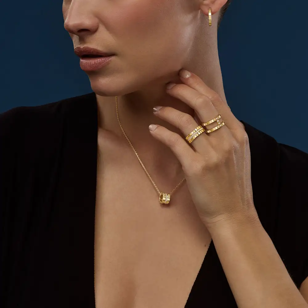 Chopard Ring Ice Cube Gold 750 - buy for 2048000 KZT in the